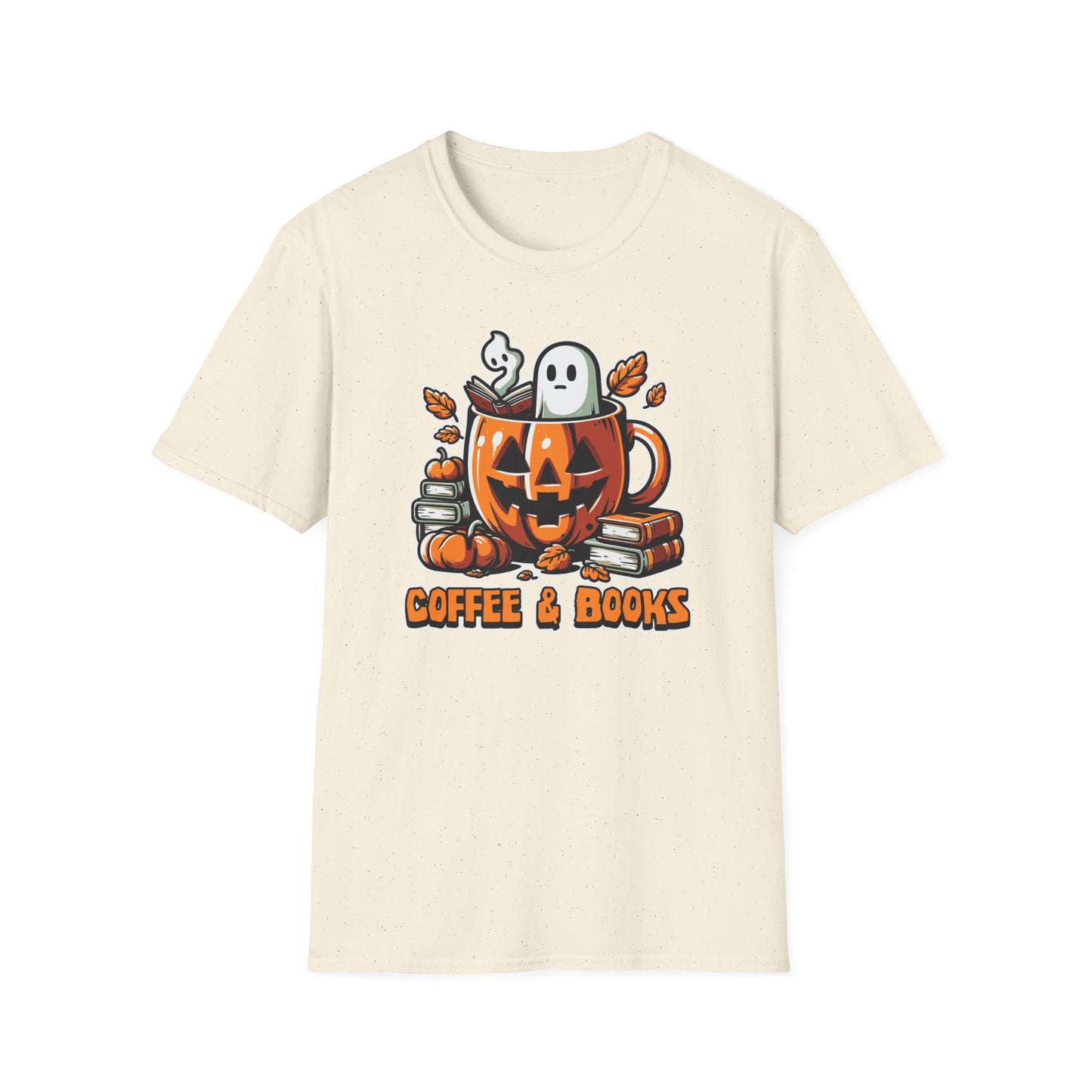 Halloween Coffee & Books T-Shirt