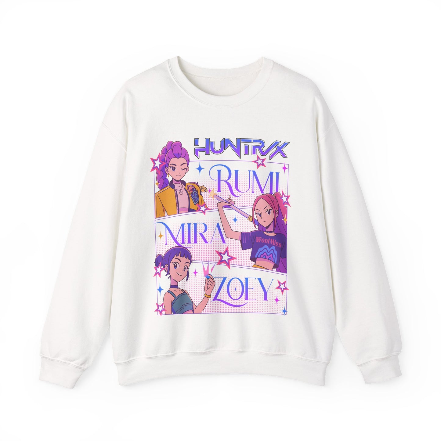 Kpop Huntrix Girls Crewneck Sweatshirt