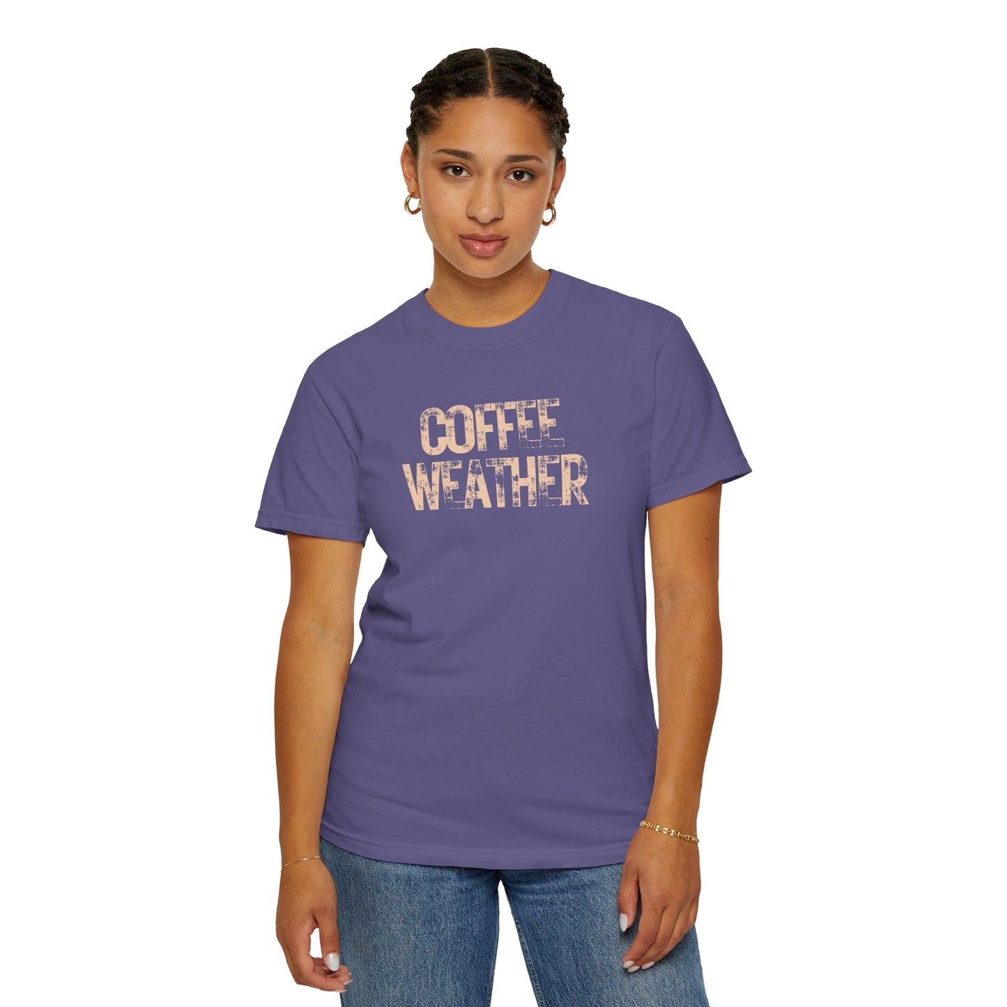 Coffee Weather Unisex Comfort Colors T-Shirt