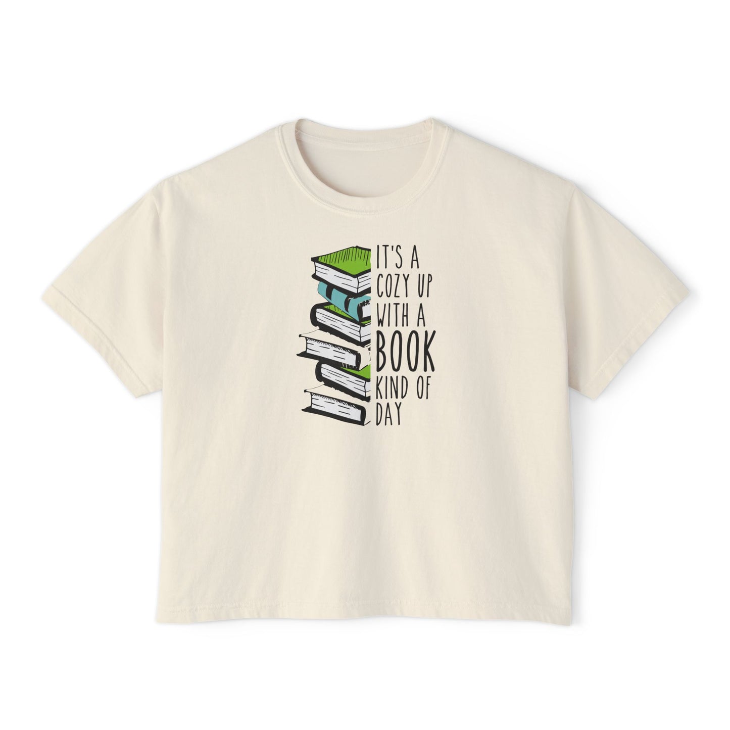 Cuddle Up & Read Boxy Tee