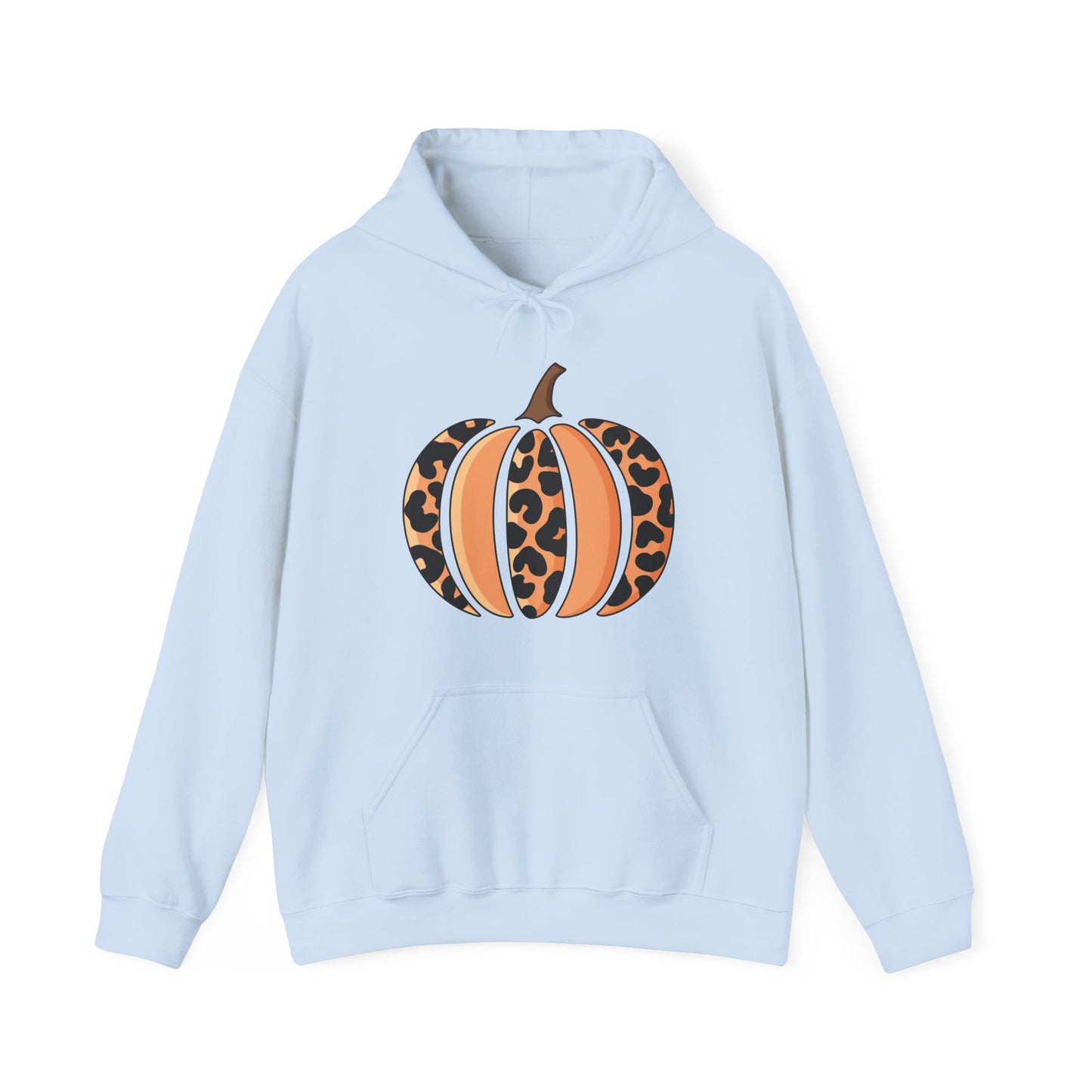 Leopard Print Pumpkin Hoodie