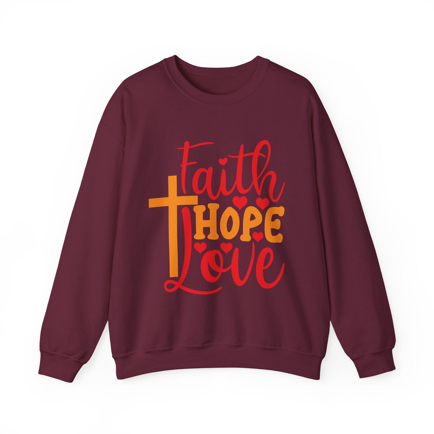 Faith Hope Love Crewneck Sweatshirt