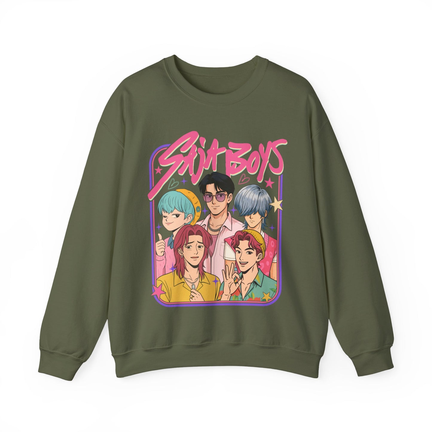 K-pop Saja Boys Crewneck Sweatshirt