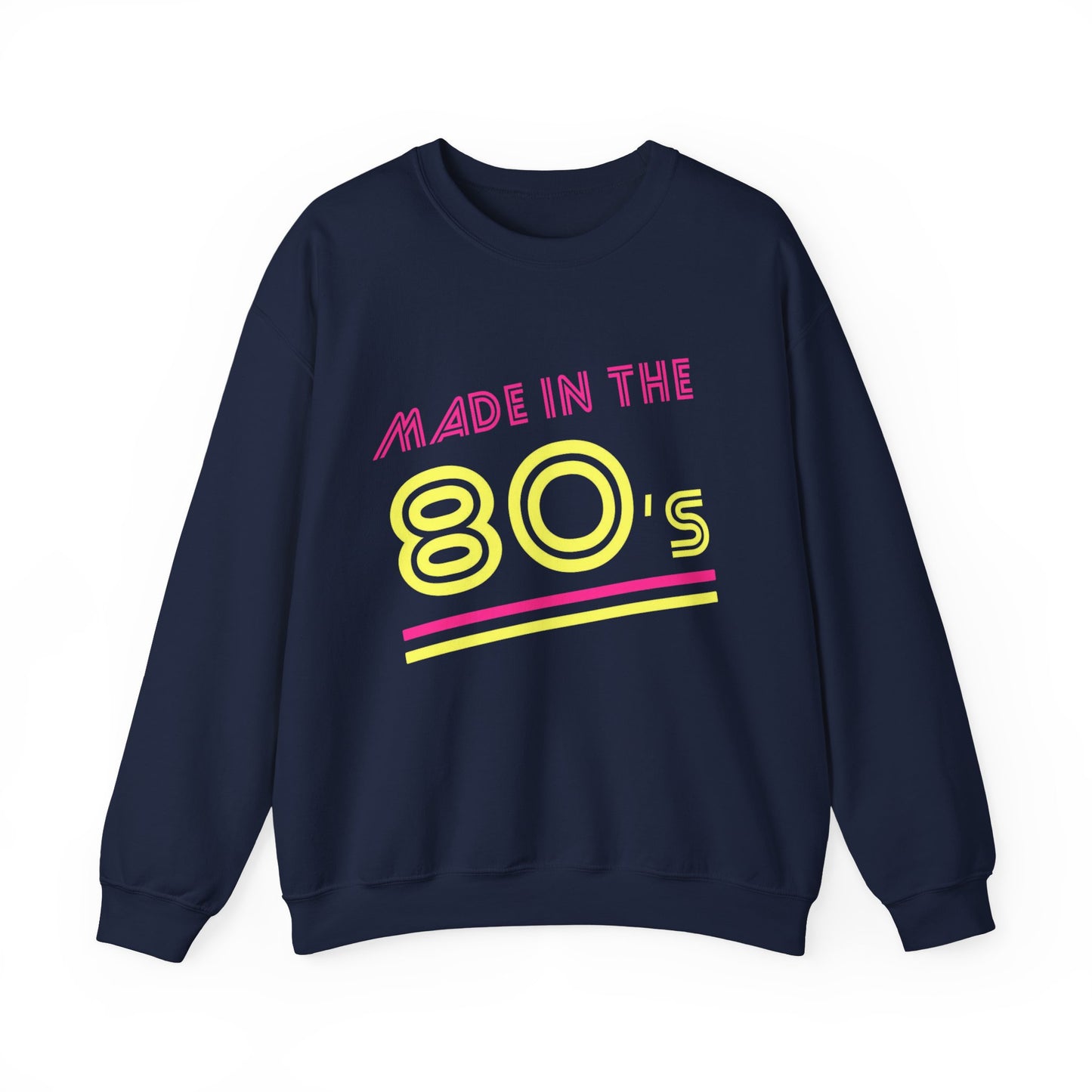 Made in the 80's Neon Crewneck Sweatshirt
