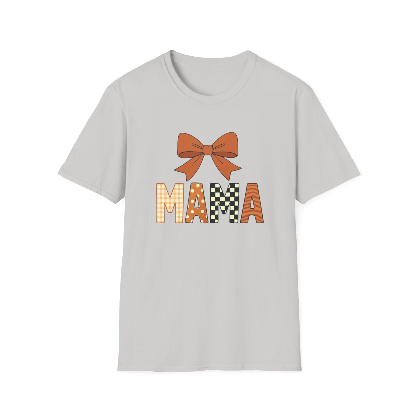 Mama Gingham Bow T-Shirt
