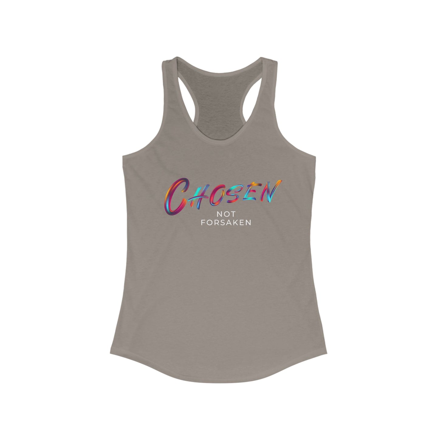 Chosen Not Forsaken Racerback Tank Top