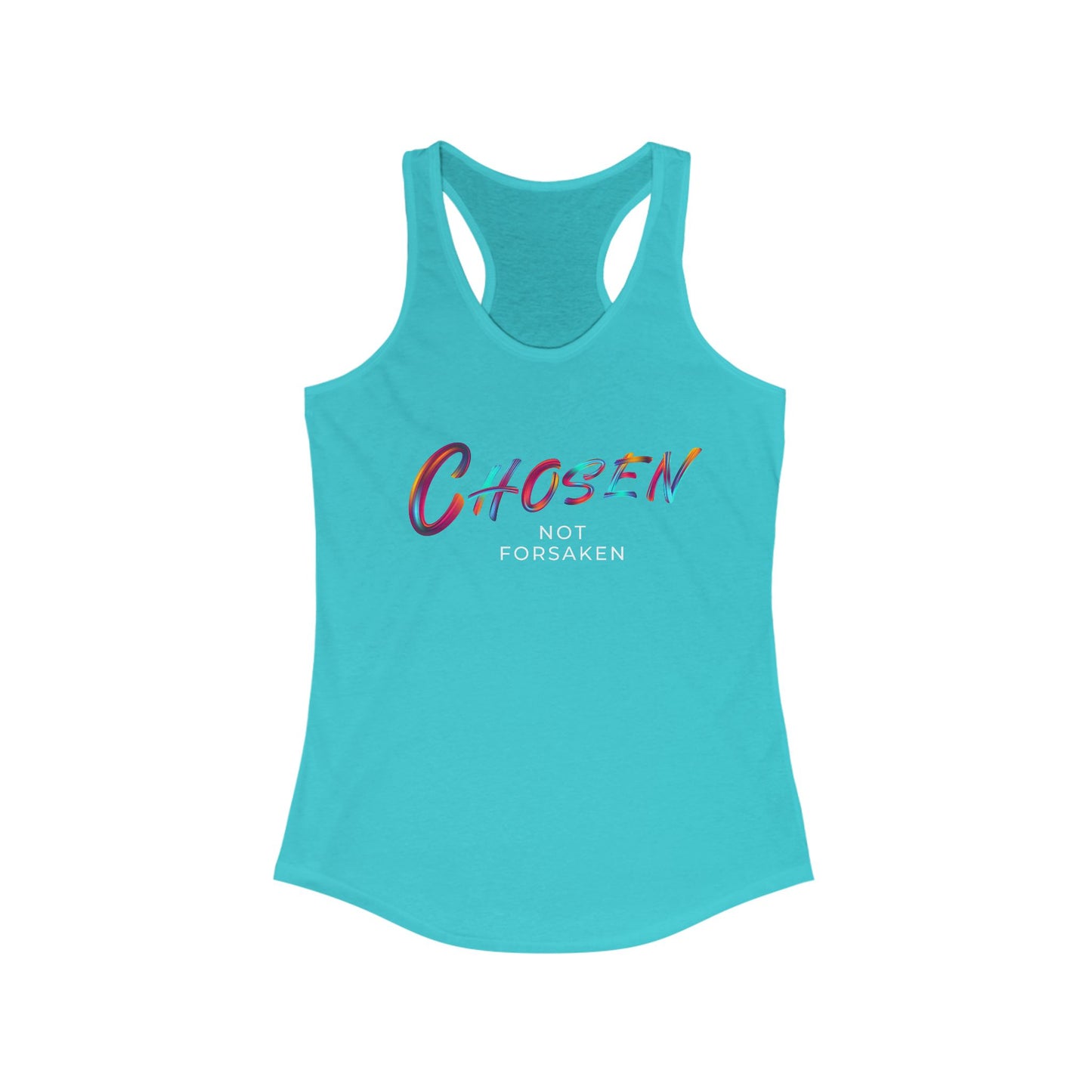 Chosen Not Forsaken Racerback Tank Top