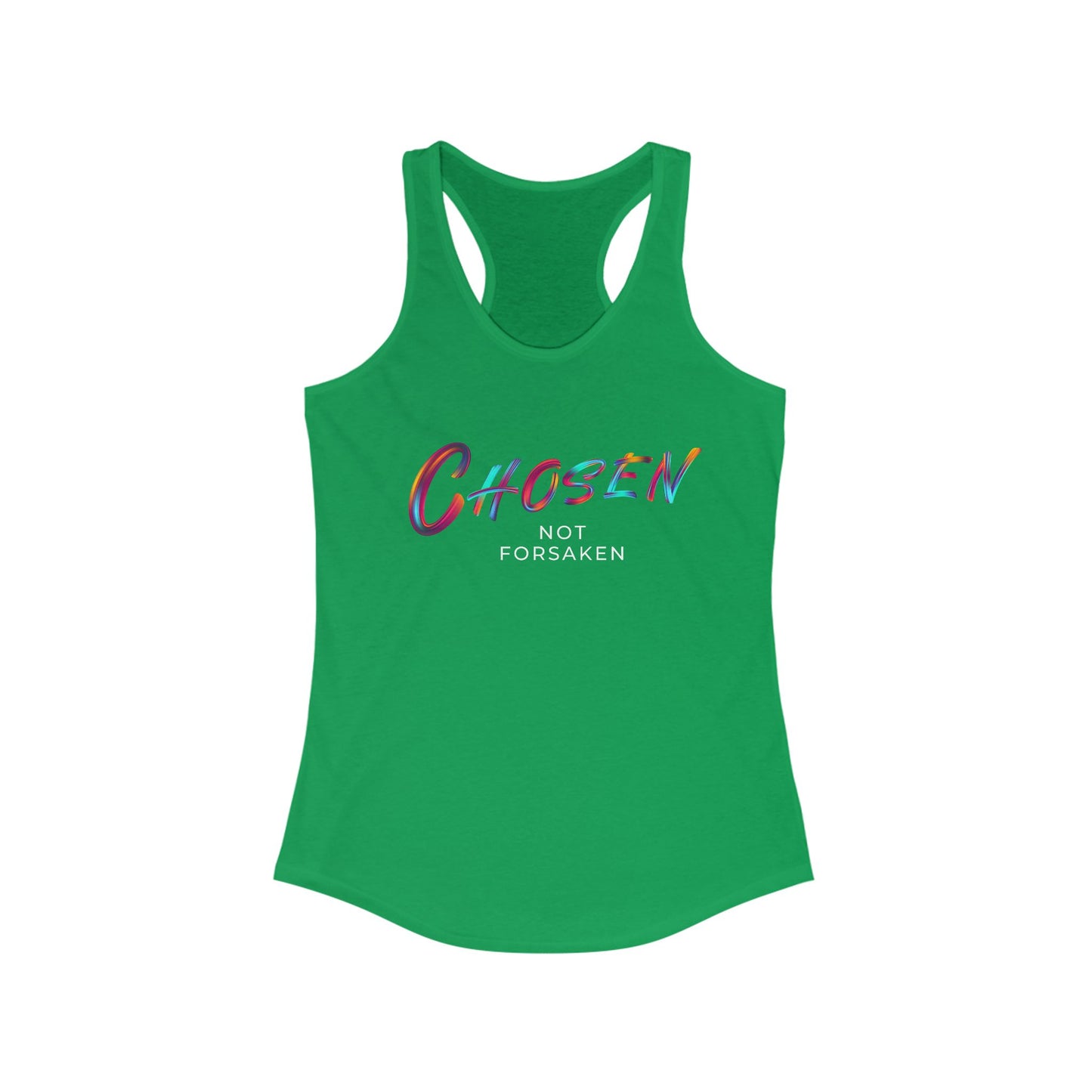 Chosen Not Forsaken Racerback Tank Top