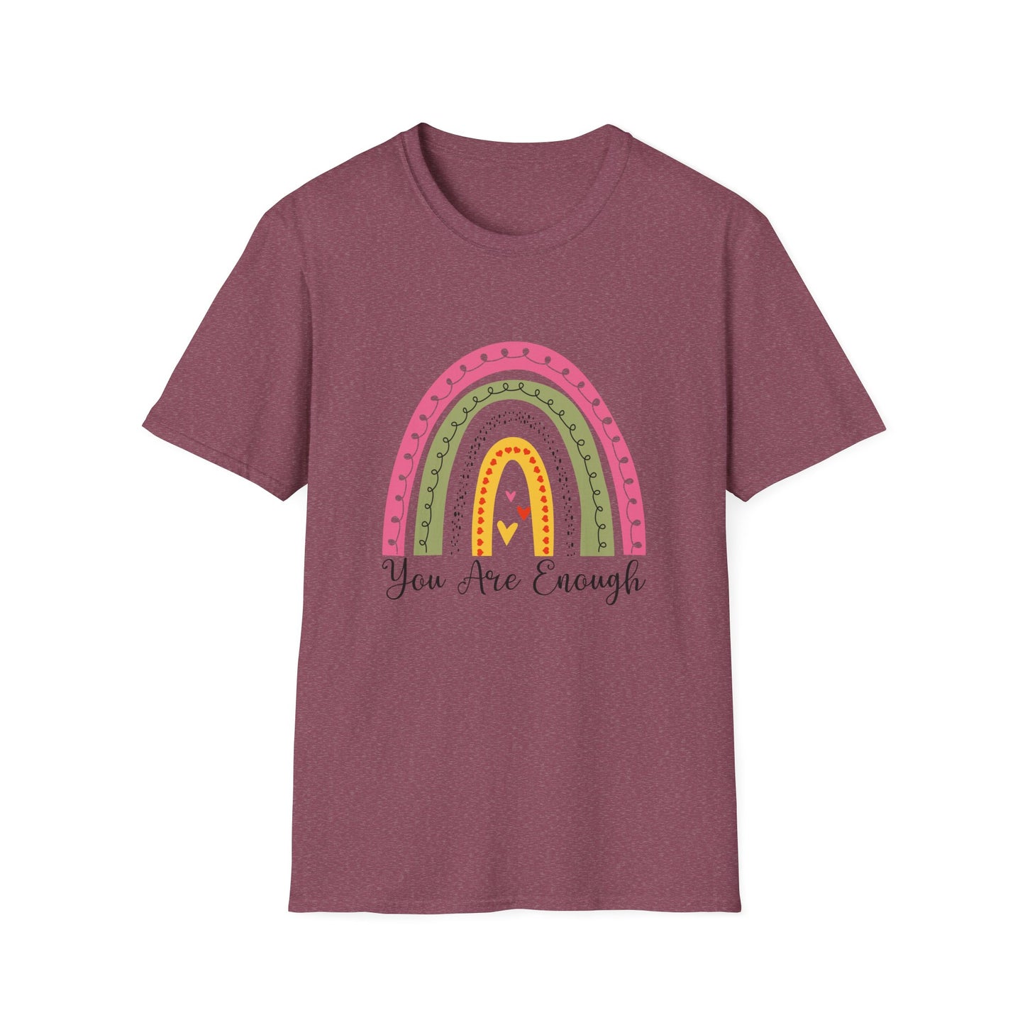 You Are Enough Rainbow T-Shirt