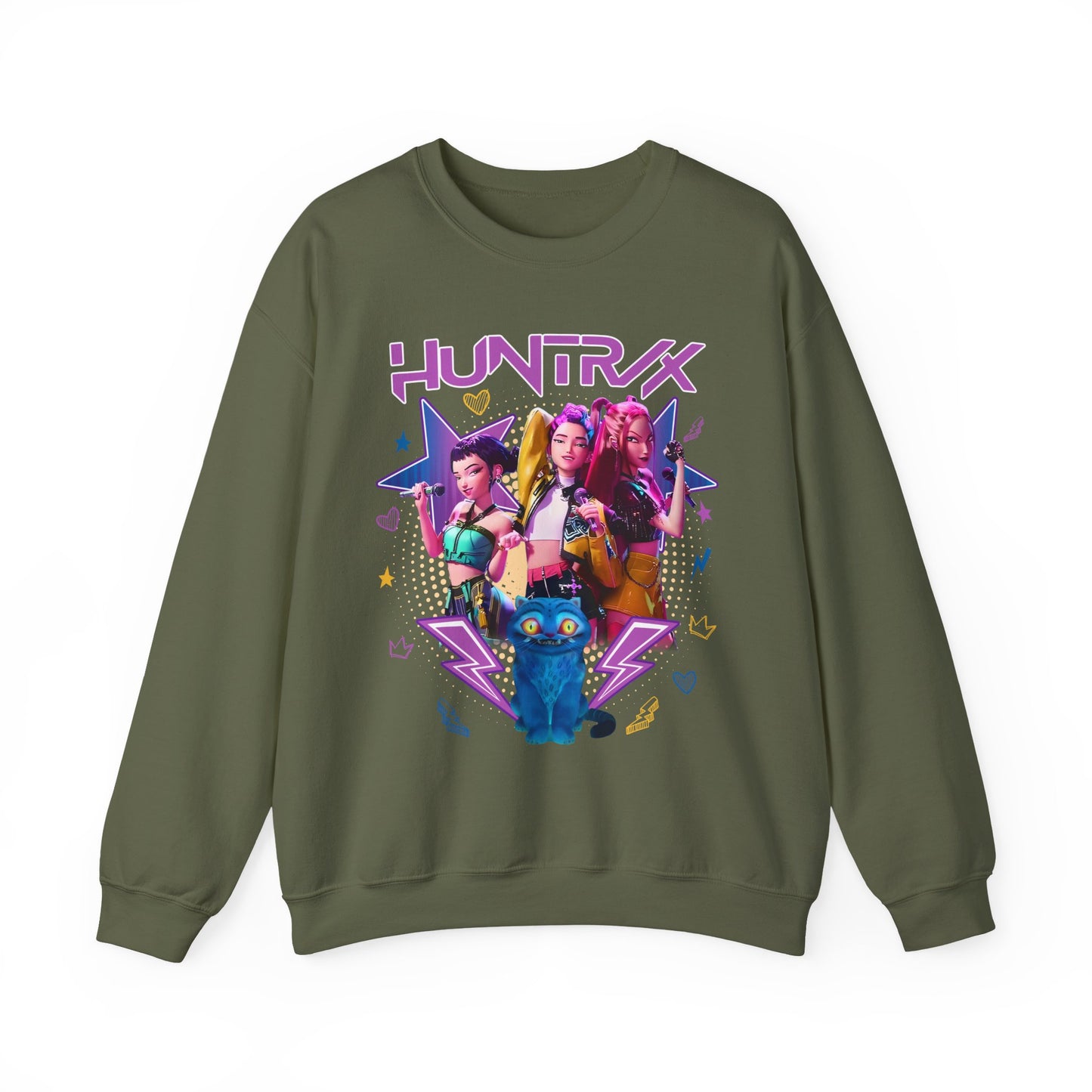 Kpop Huntrix Star Crewneck Sweatshirt