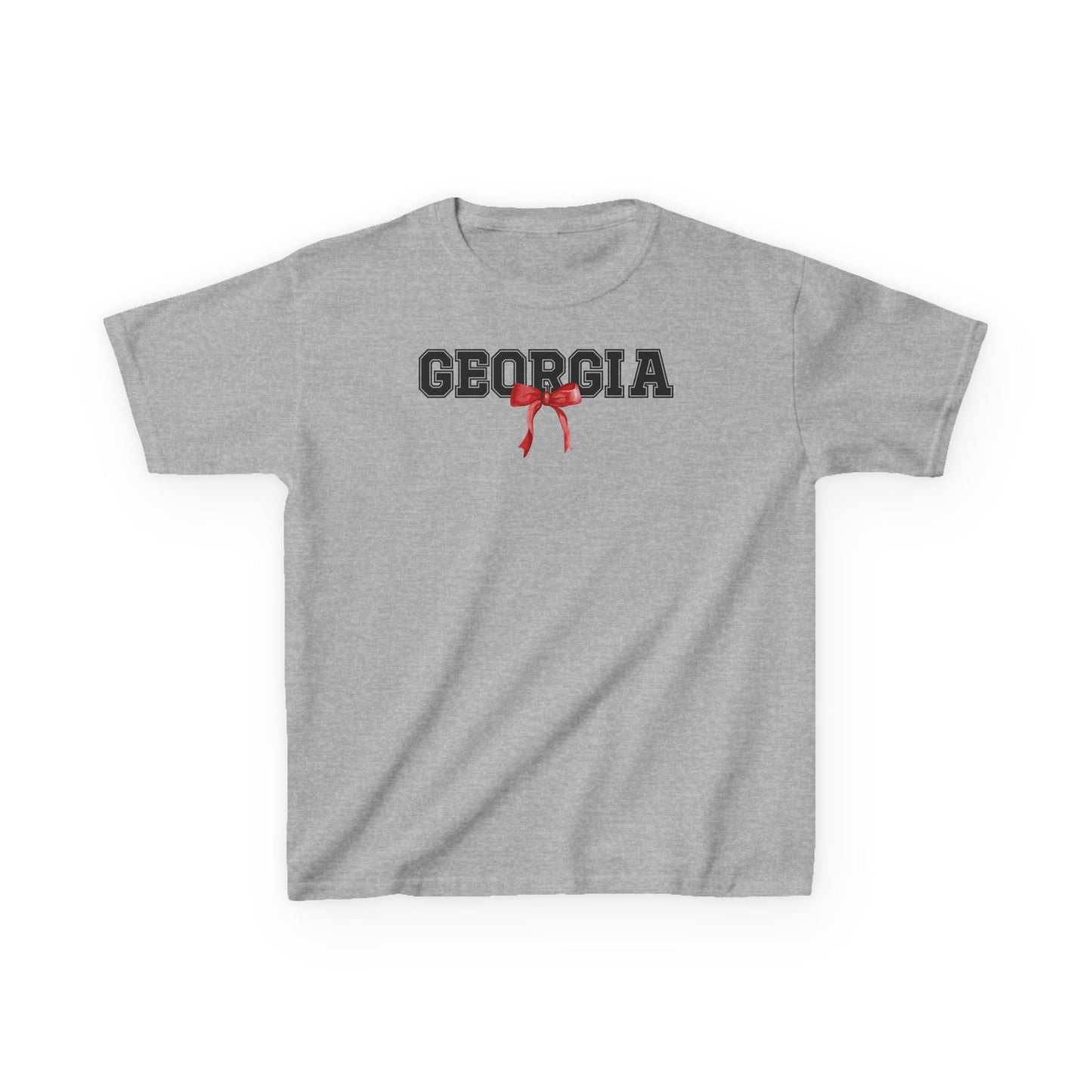 Georgia Kids Tee with bow design