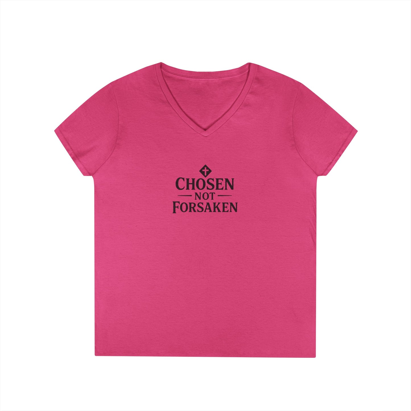 Chosen Not Forsaken V-Neck T-Shirt