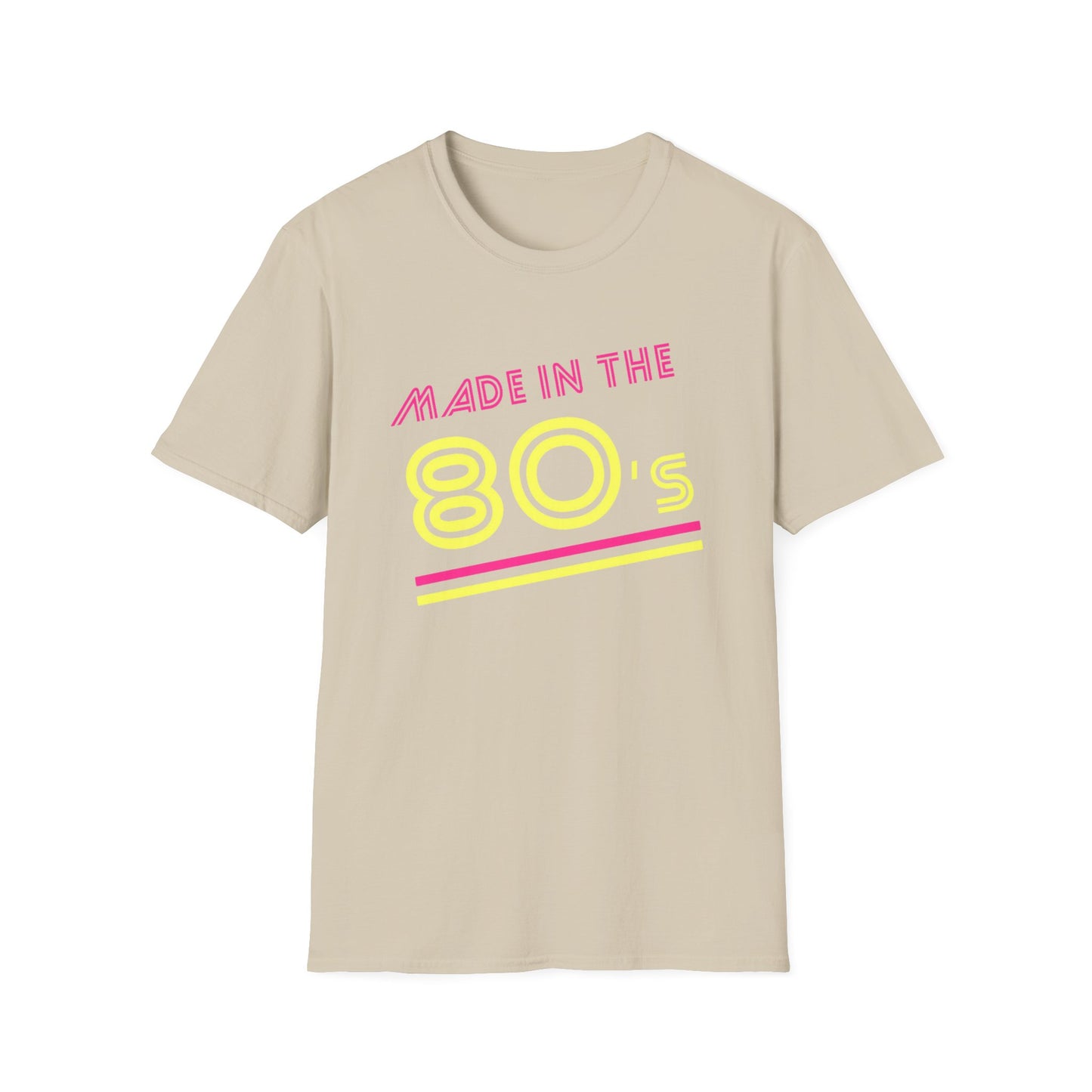 Made in the 80's Neon Unisex T-Shirt