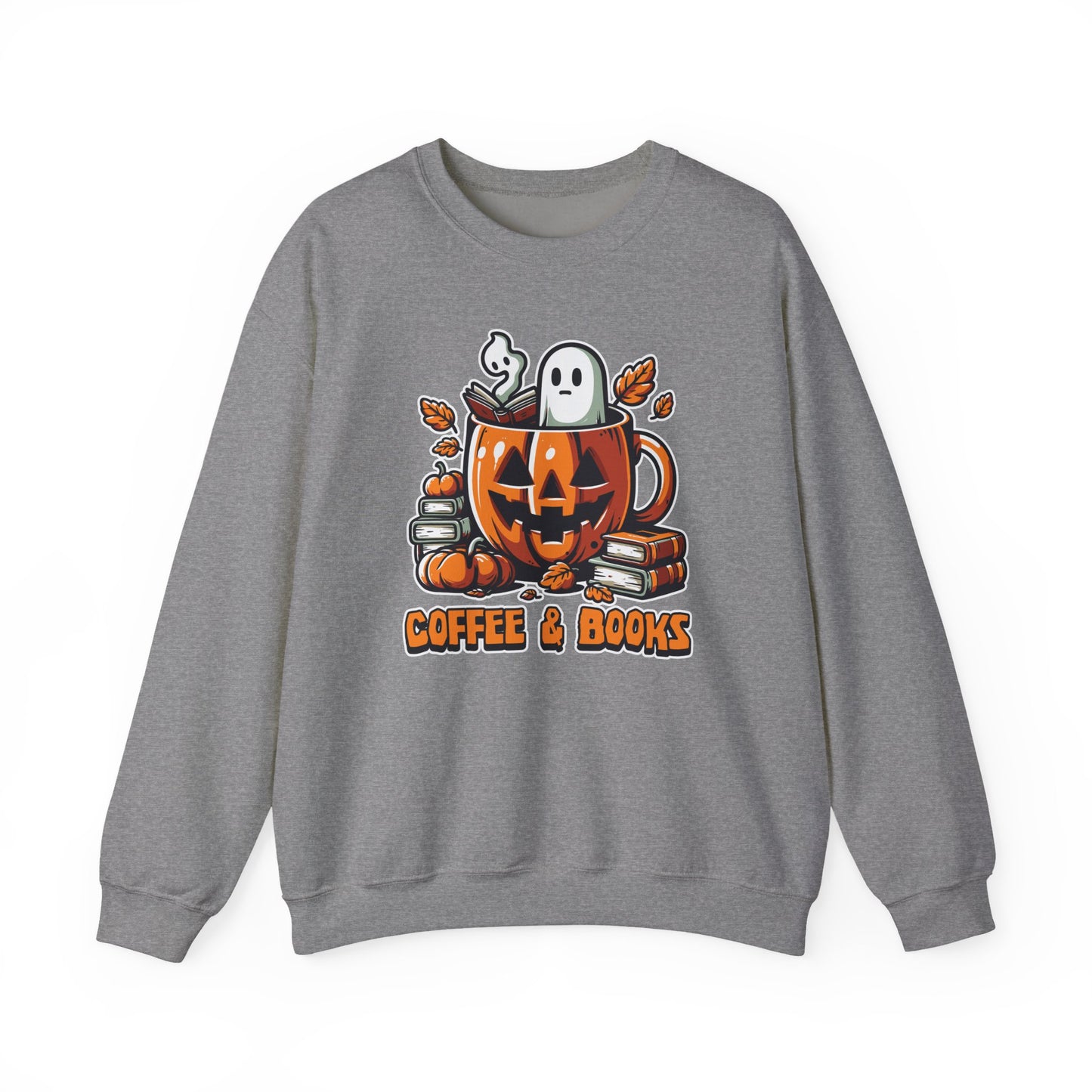 Halloween Coffee & Books Sweatshirt