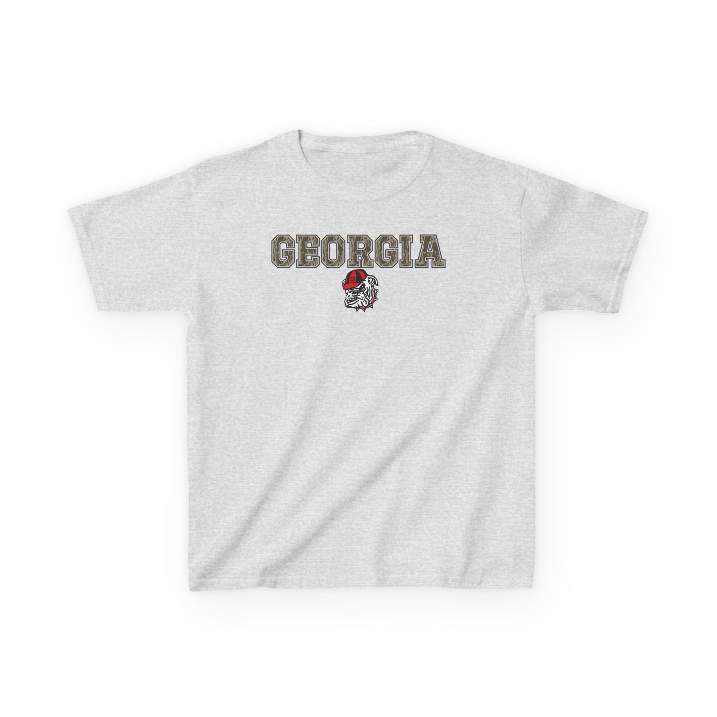Camo Georgia Dog Youth Tee