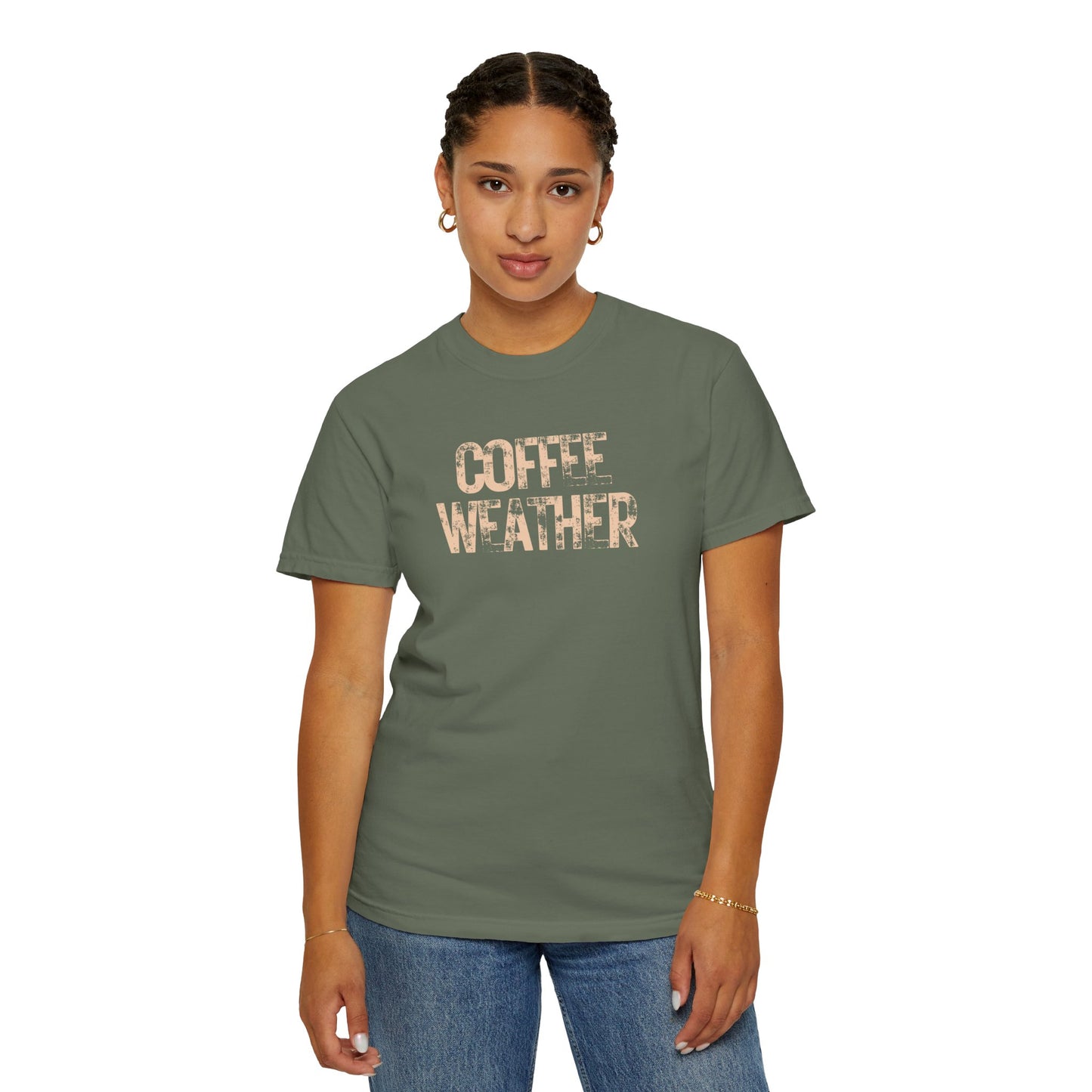 Coffee Weather Unisex Comfort Colors T-Shirt