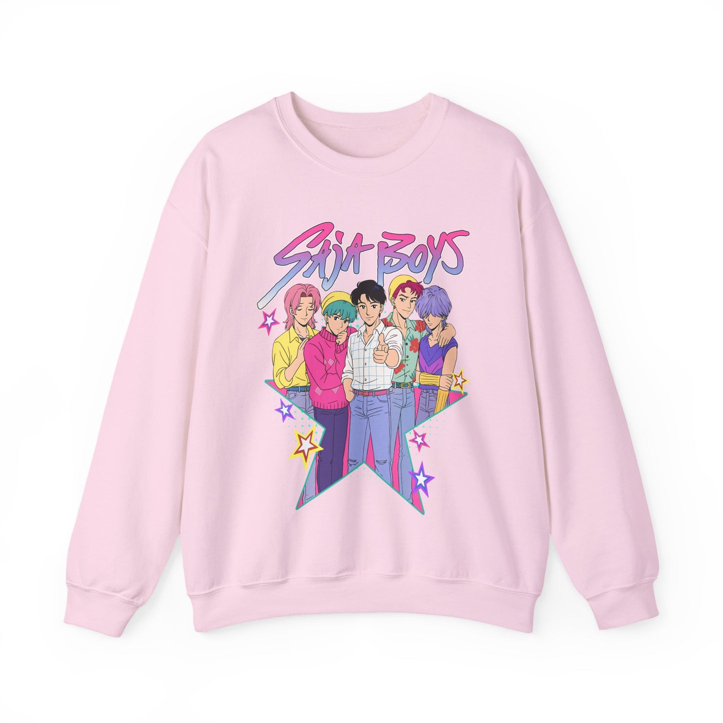 K-Pop Saja Boys Star Crewneck Sweatshirt