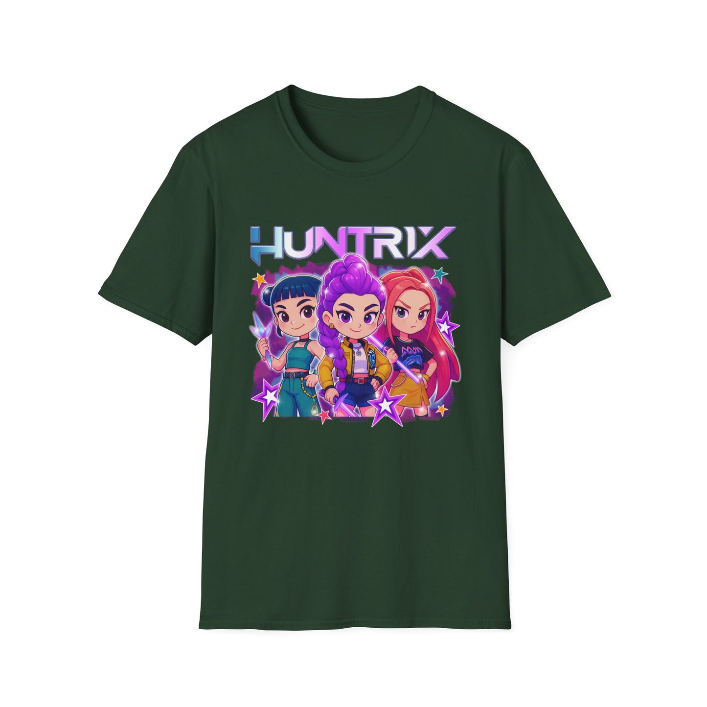 Kpop HUNTRIX Cartoon Unisex T-Shirt