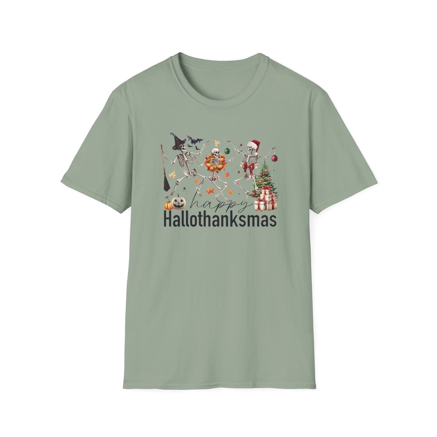 Happy Hallothanksmas Skeleton T-Shirt