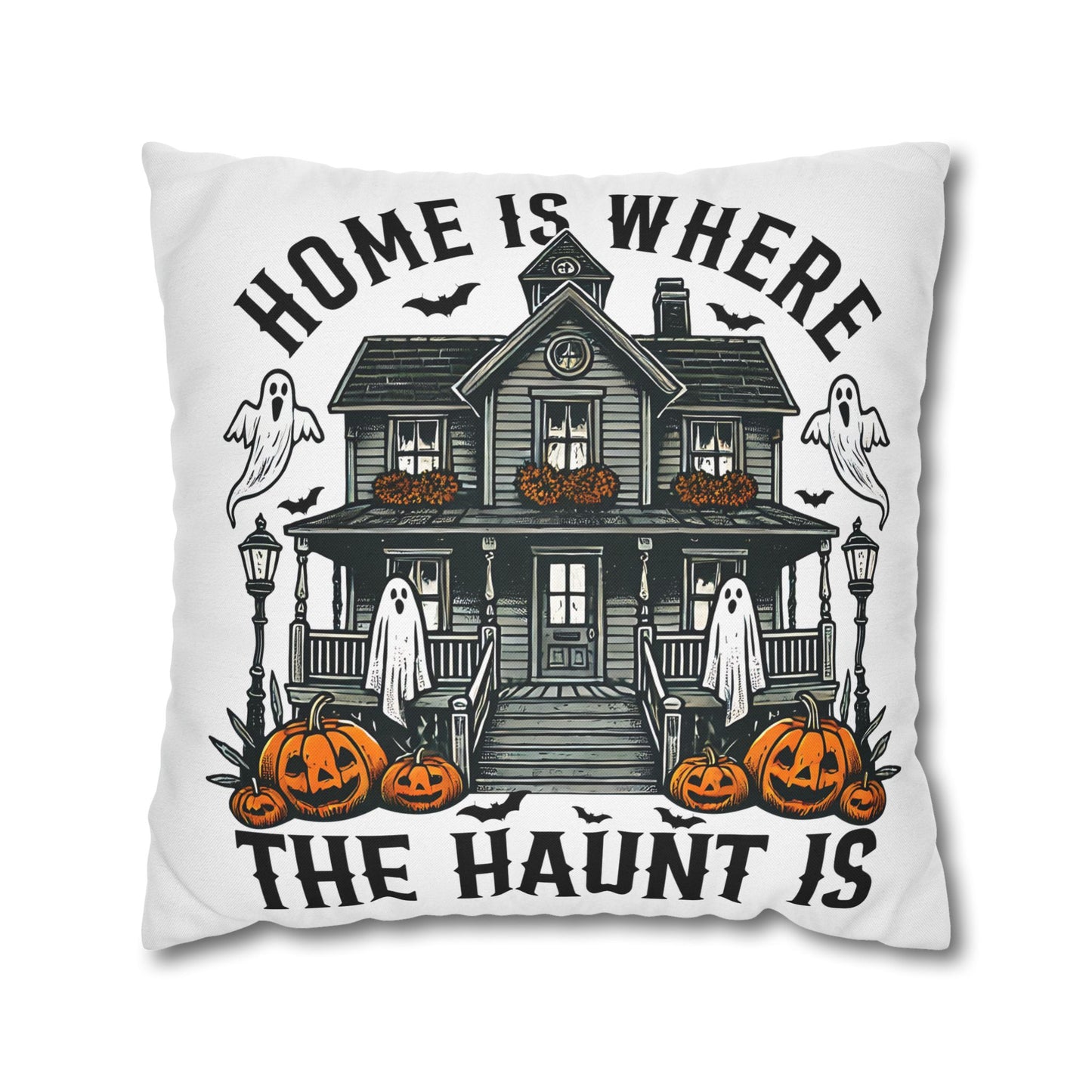 Double Sided Fall/Halloween Decorative Pillowcase