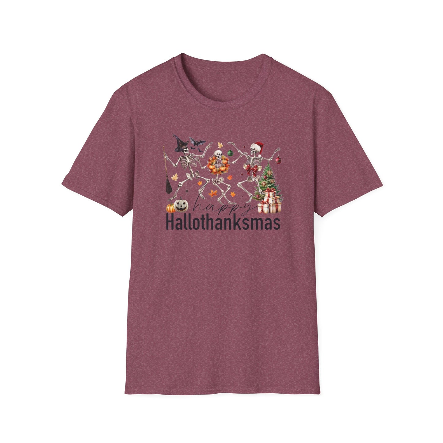 Happy Hallothanksmas Skeleton T-Shirt