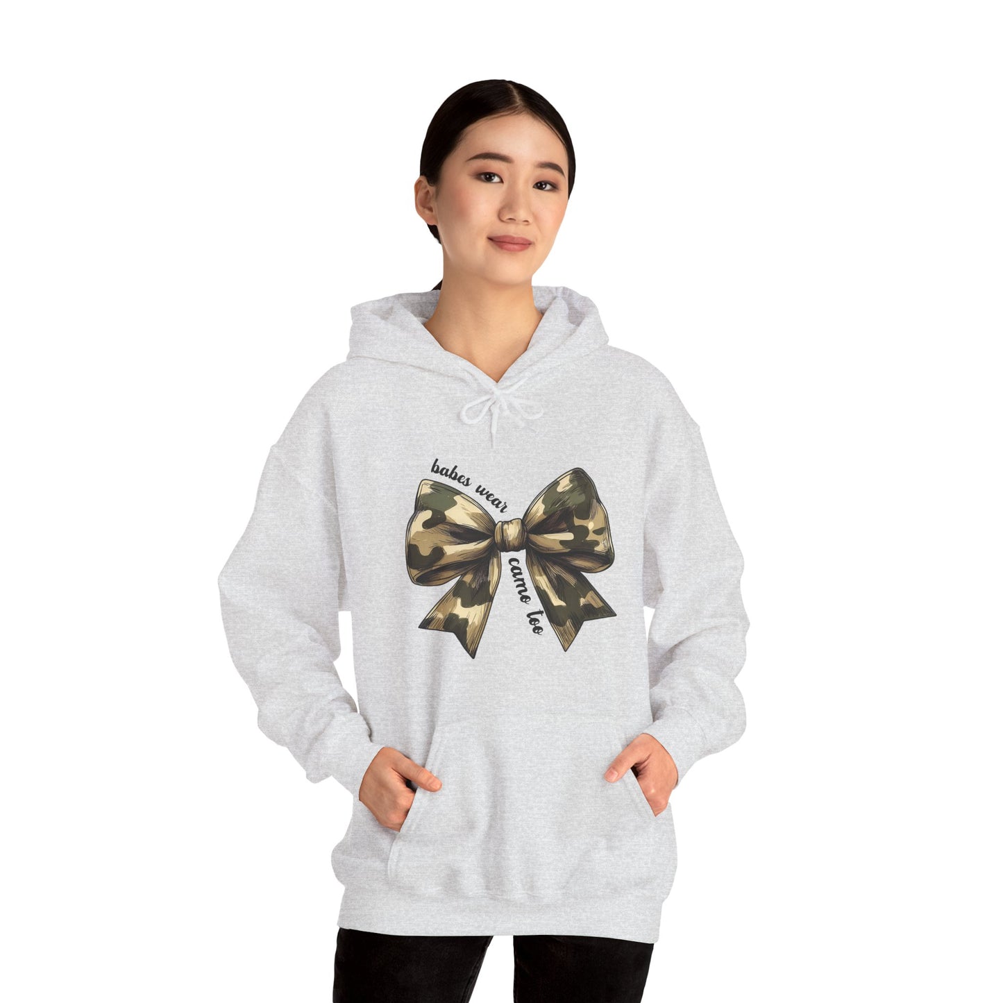 Babes Wear Camo Too Hoodie