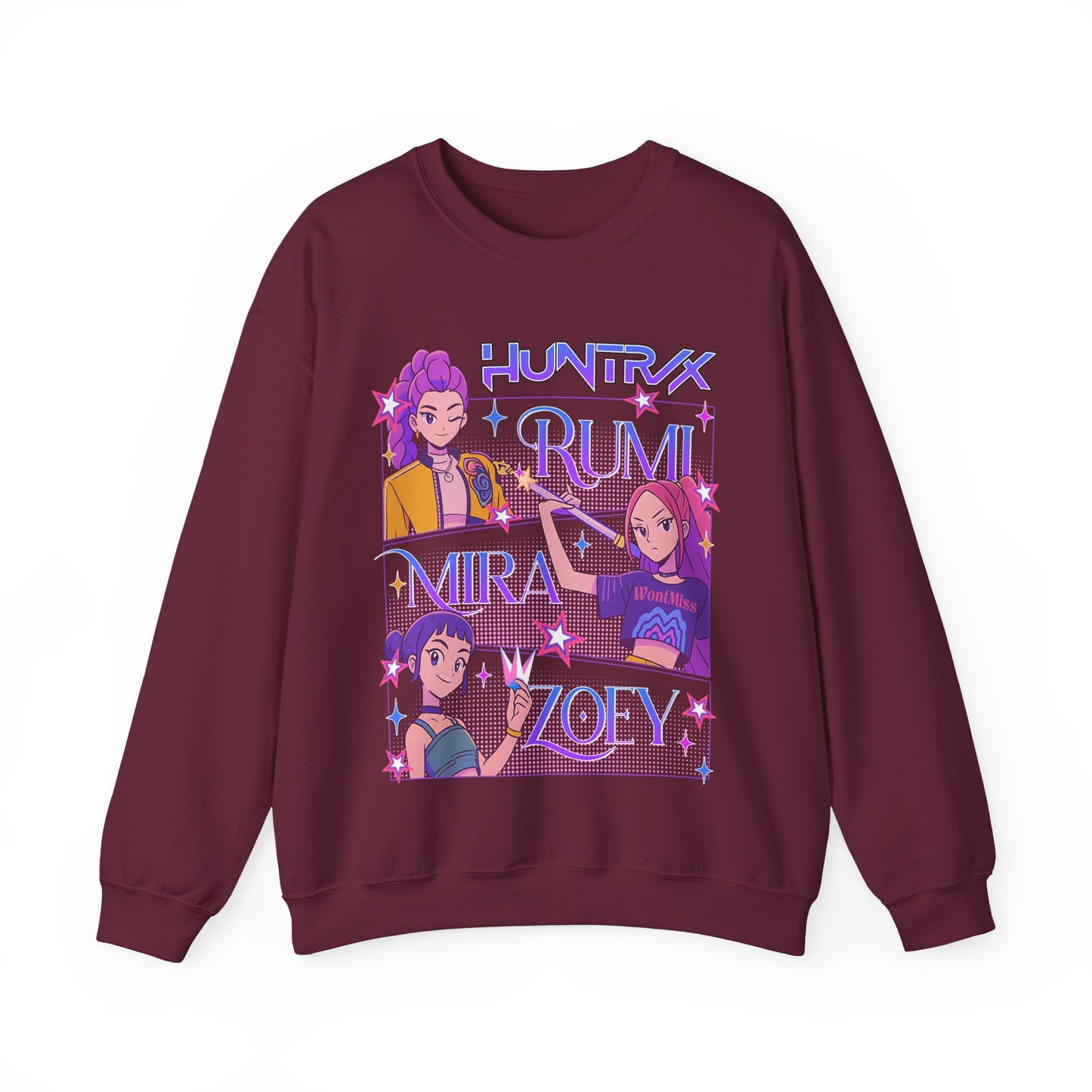 Kpop Huntrix Girls Crewneck Sweatshirt