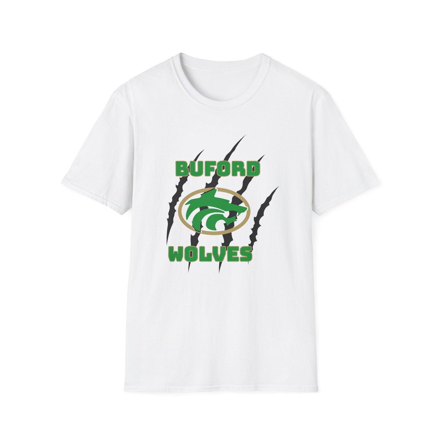 Bufford Wolves Claw Unisex Softstyle T-Shirt
