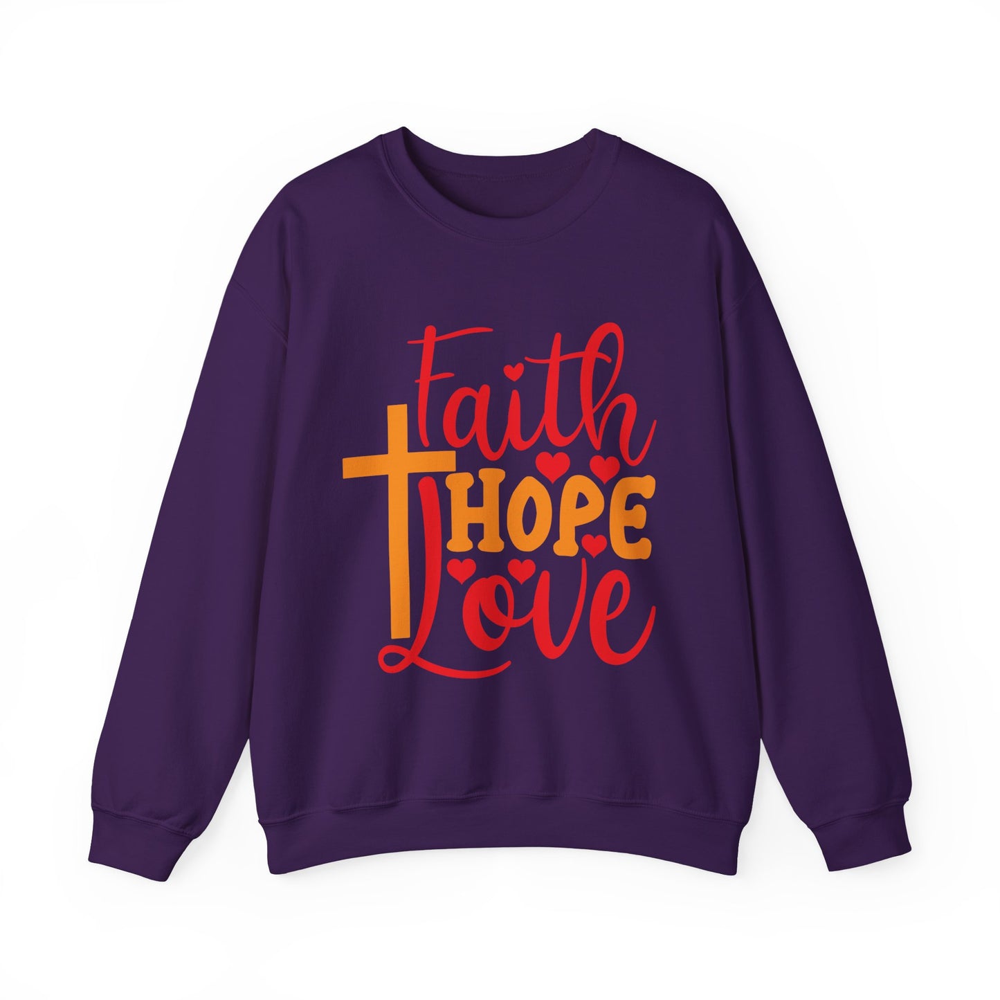 Faith Hope Love Crewneck Sweatshirt