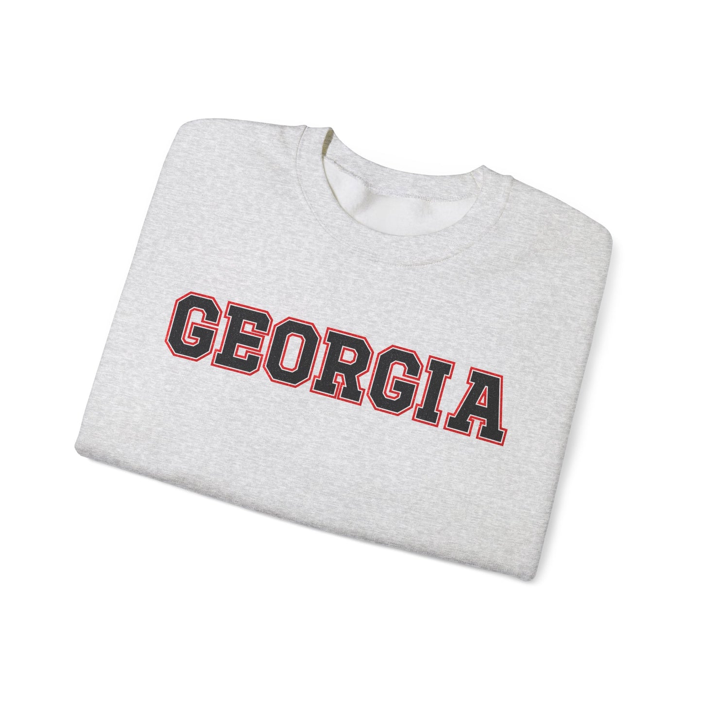 Glittery Black Georgia Crewneck Sweatshirt