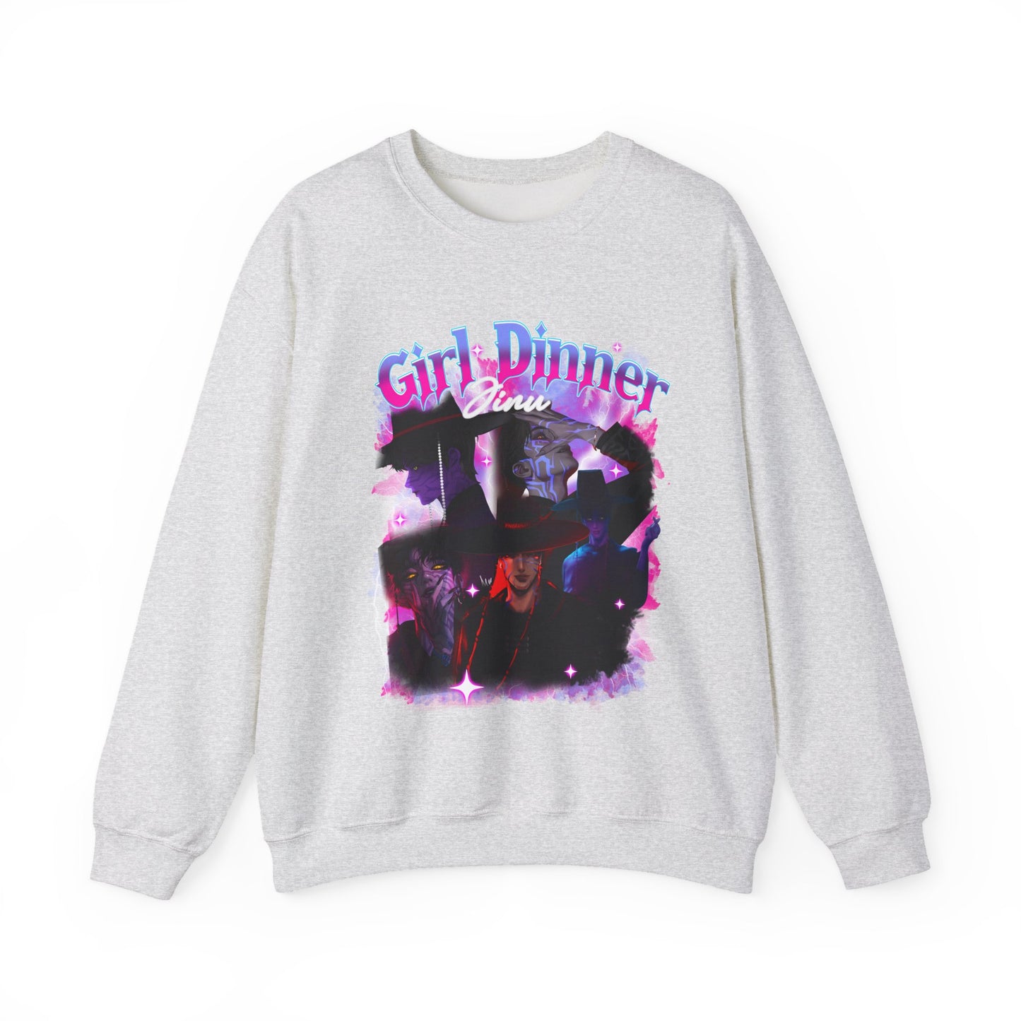 Kpop Girl Dinner Jinu Crewneck Sweatshirt