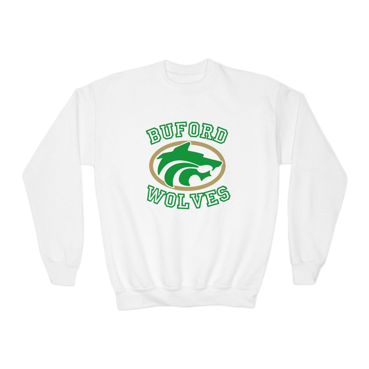 Buford Wolves Youth Crewneck Sweatshirt