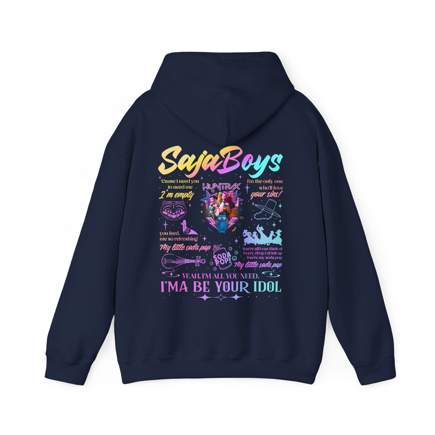 Kpop Demon Hunters Double Sided Hoodie