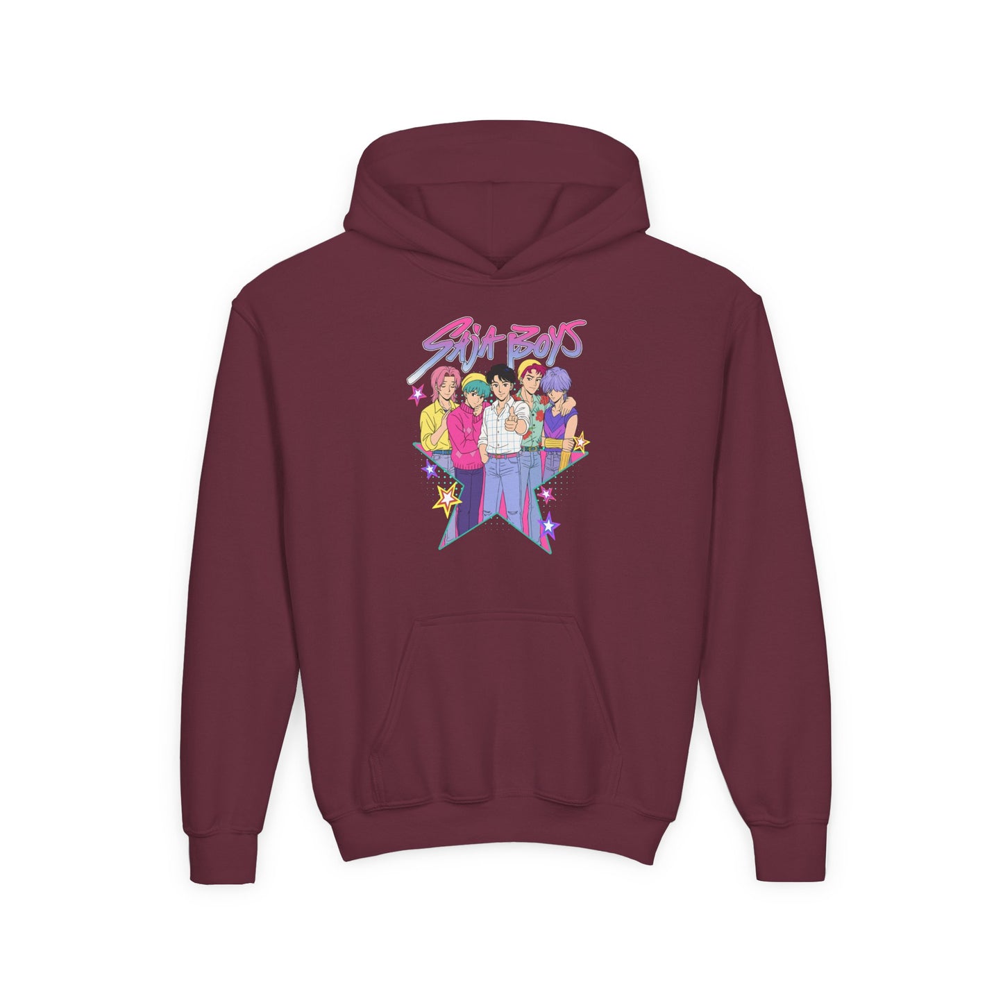 K-Pop Saja Boys Star Youth Hooded Sweatshirt