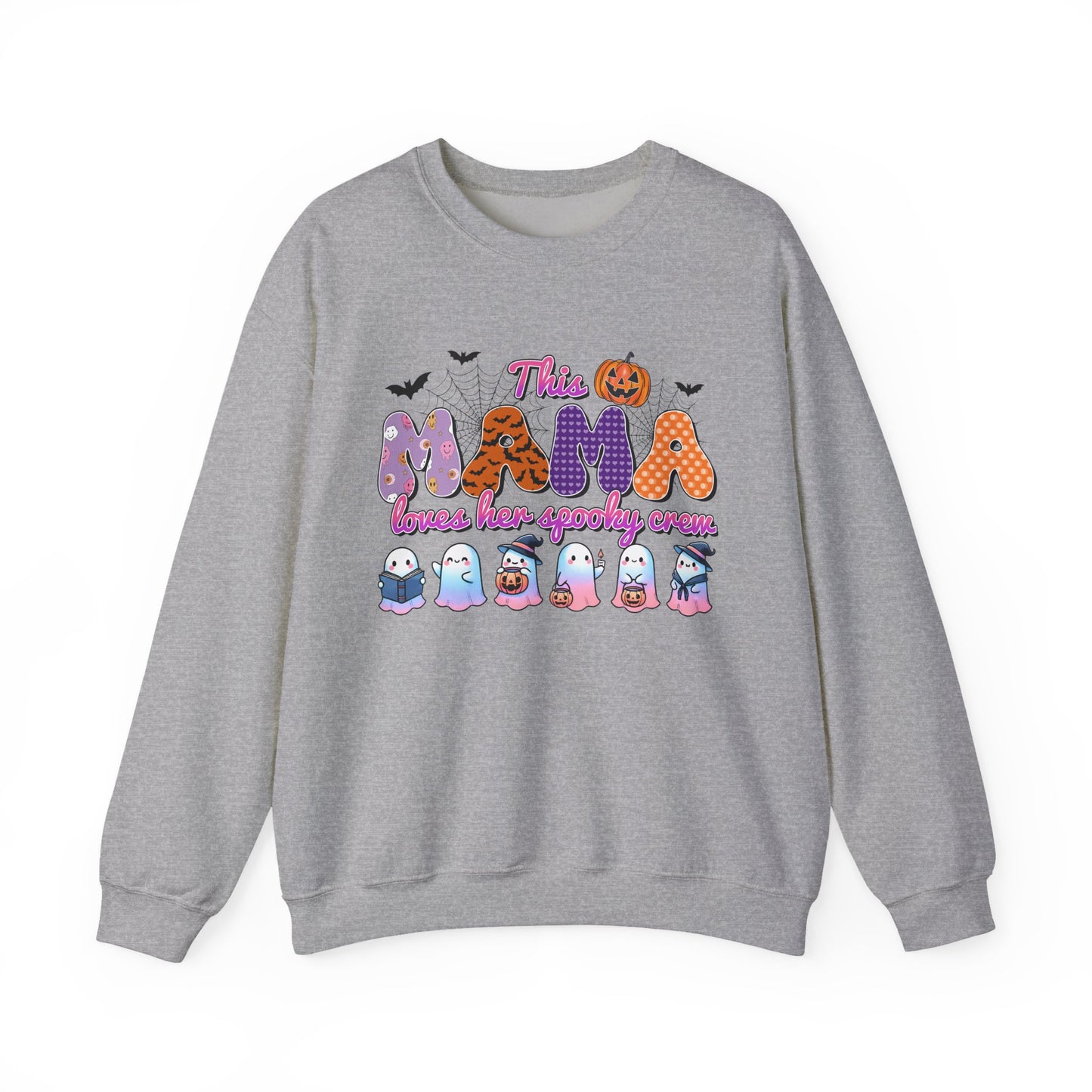 This Mama Loves Her Spooky Crew Sweatshirt