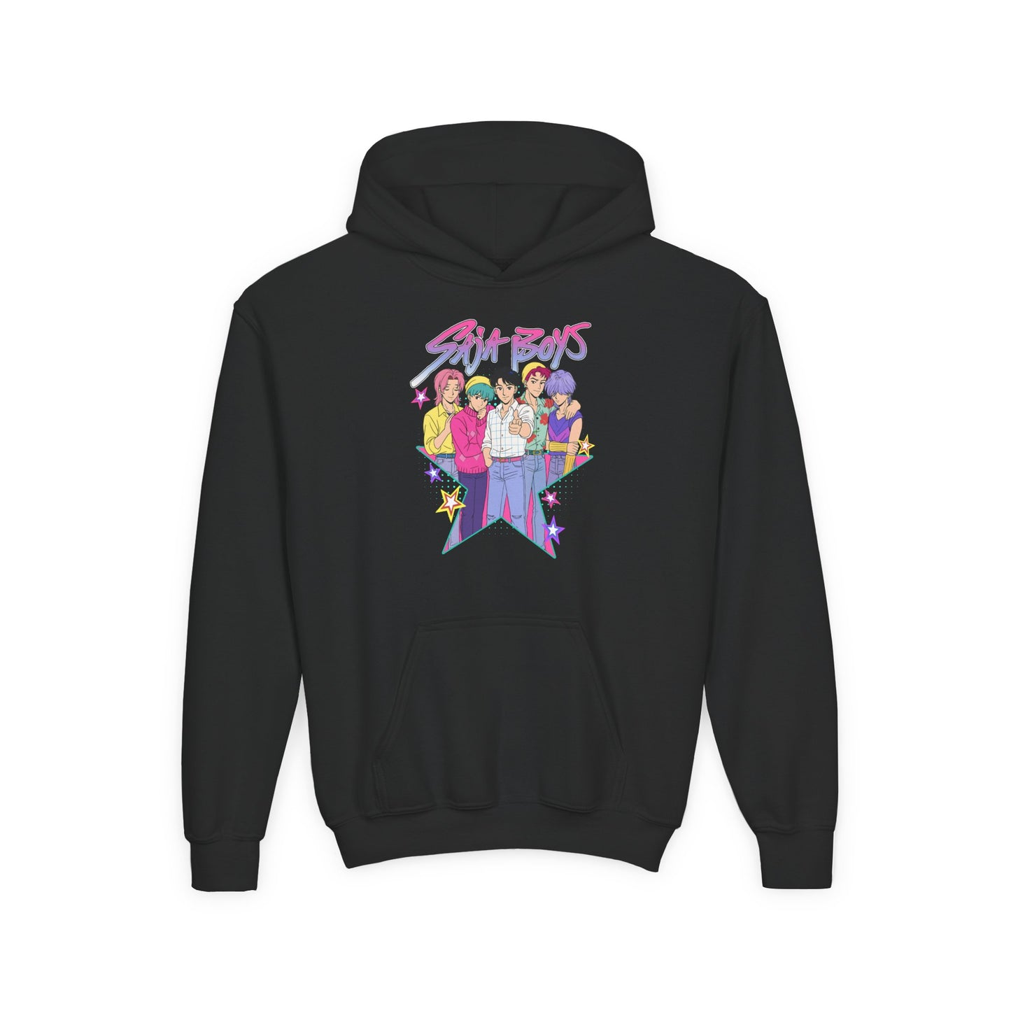 K-Pop Saja Boys Star Youth Hooded Sweatshirt