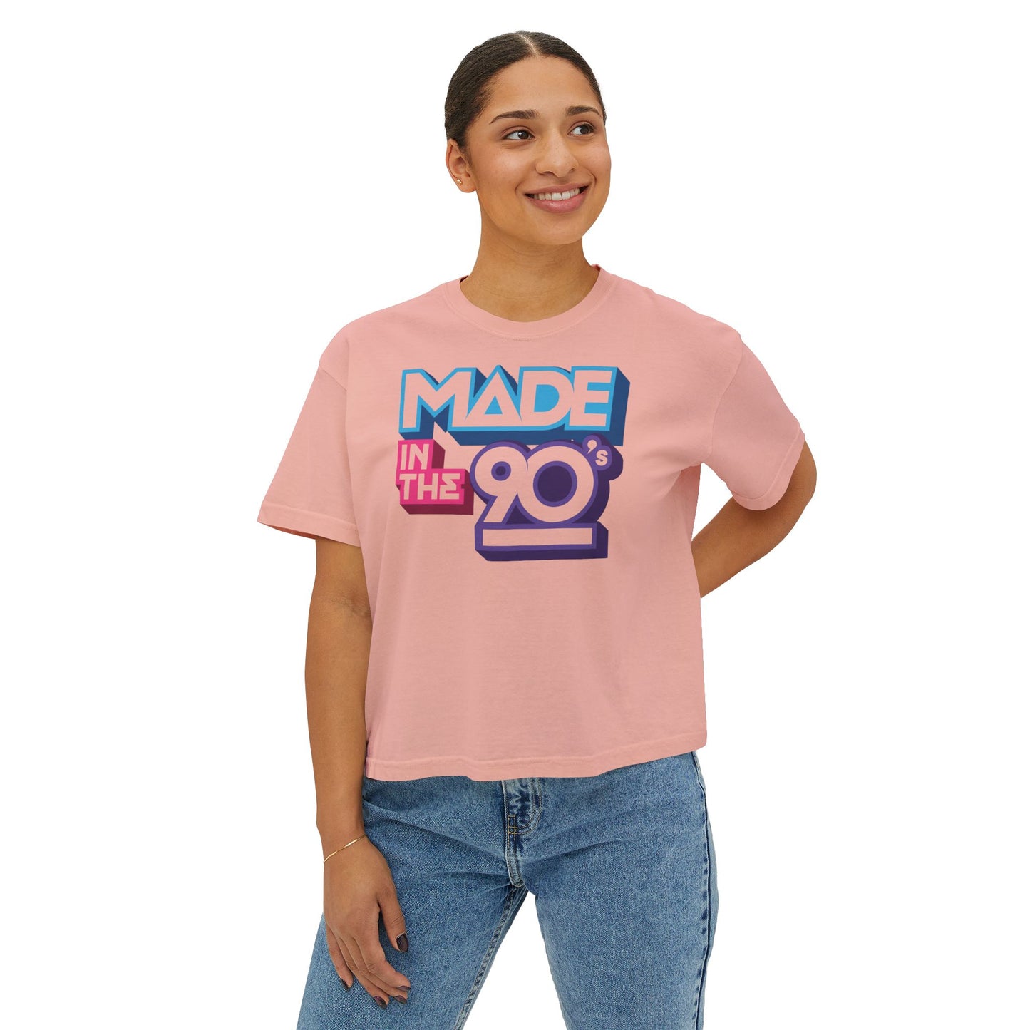 Made in the 90s Women's Boxy Tee