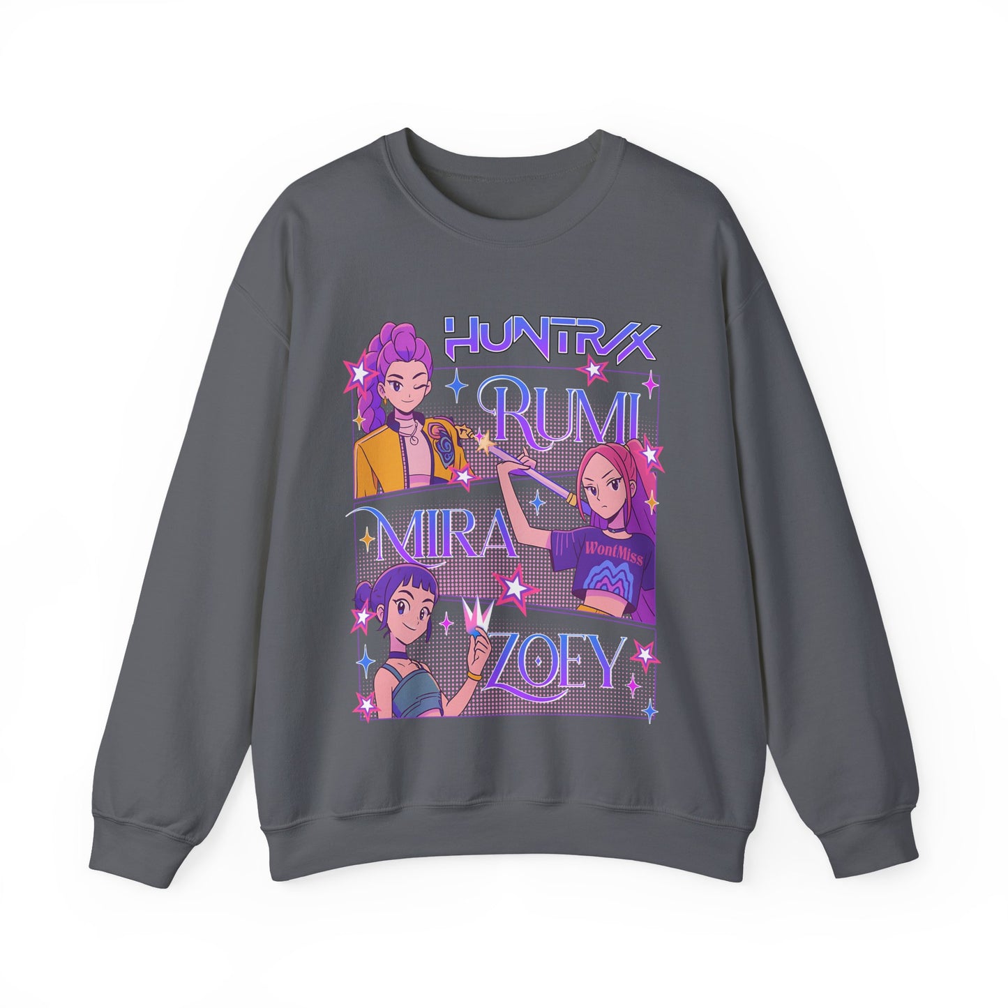 Kpop Huntrix Girls Crewneck Sweatshirt