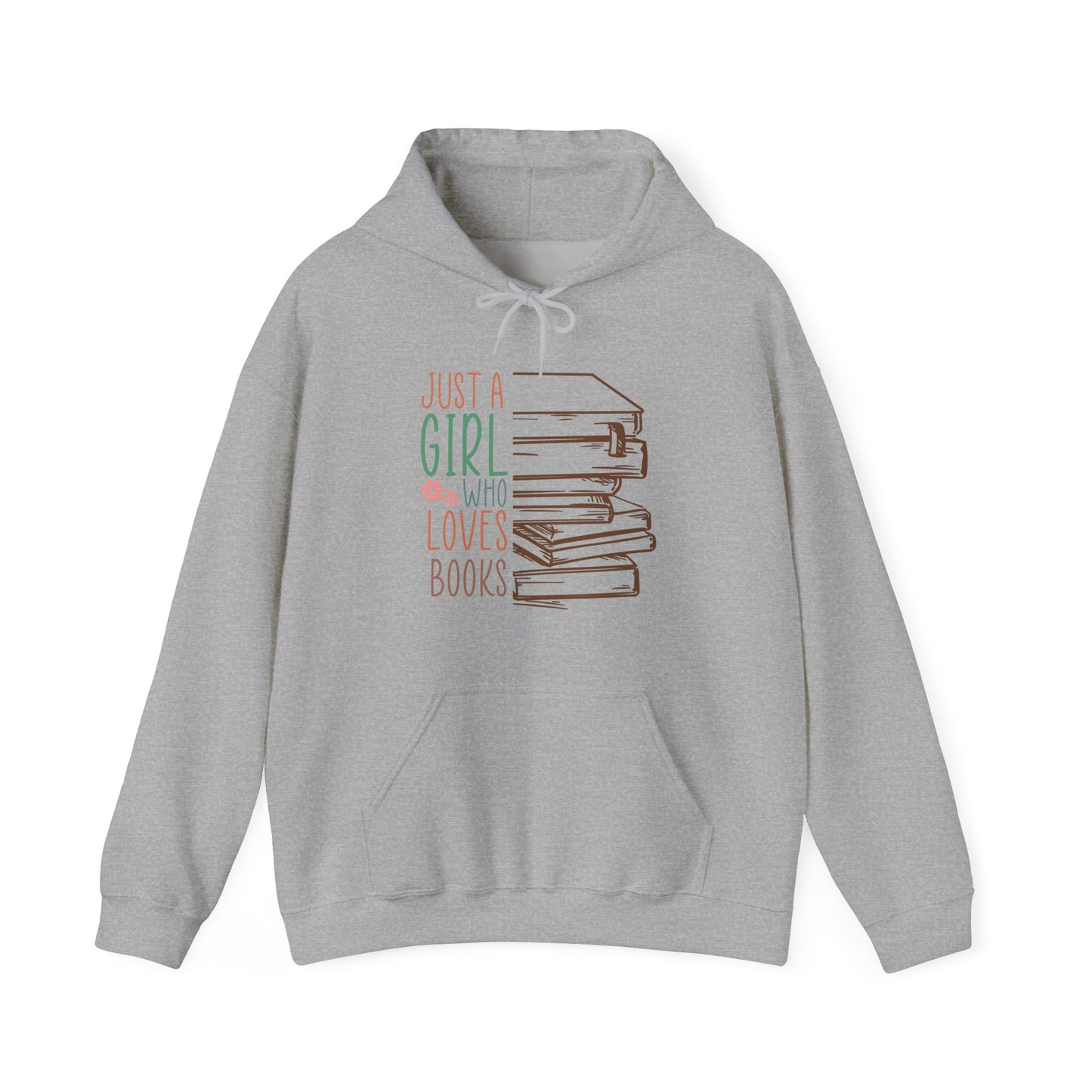 Just a Girl Who Loves Books Hoodie