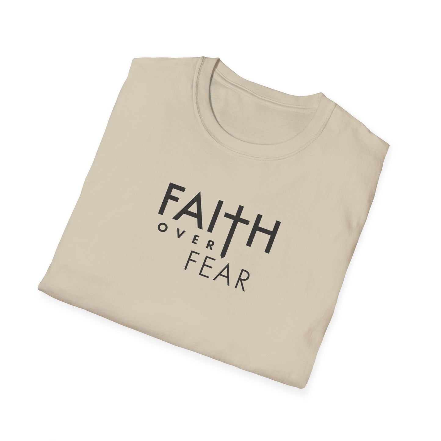 Faith Over Fear Unisex Softstyle T-Shirt