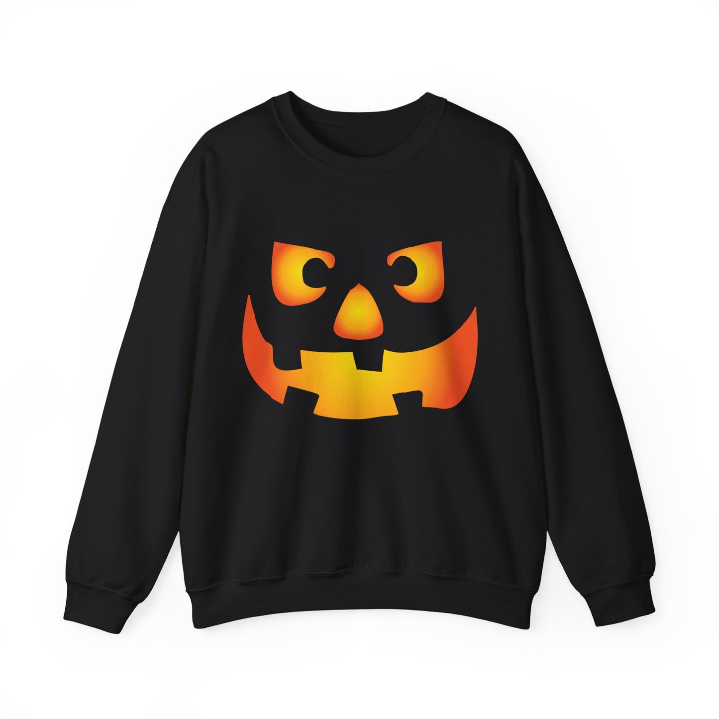 Halloween Pumpkin Face Sweatshirt