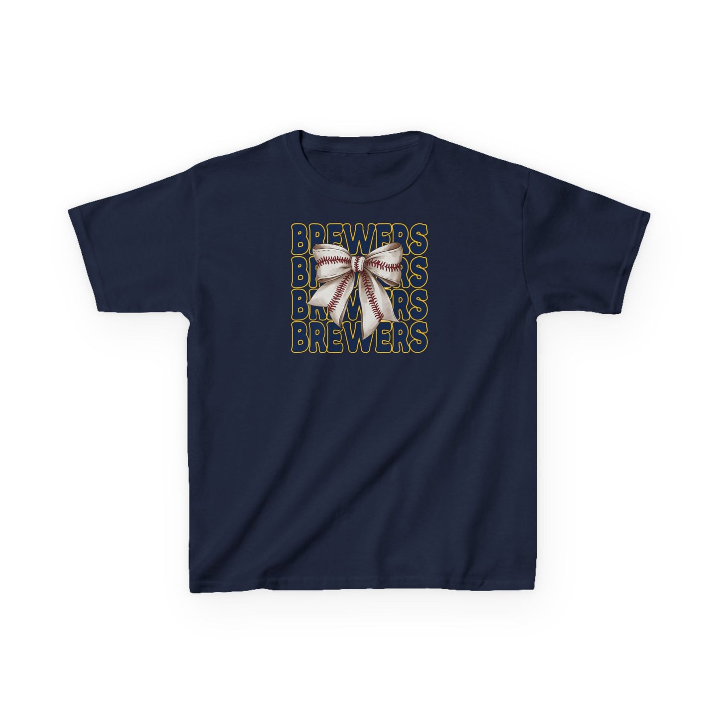 Brewers Bow Kids Tee