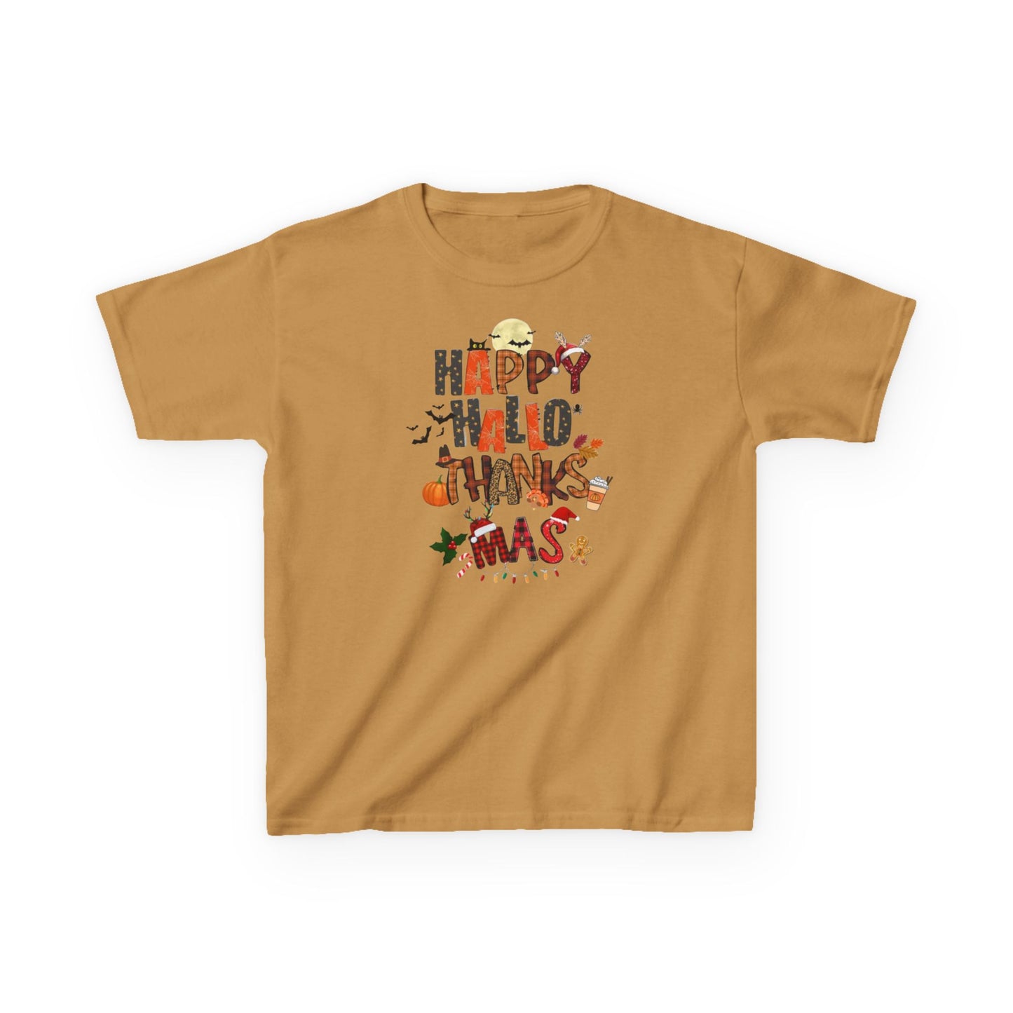 Happy Hallothanksmas Kids Tee