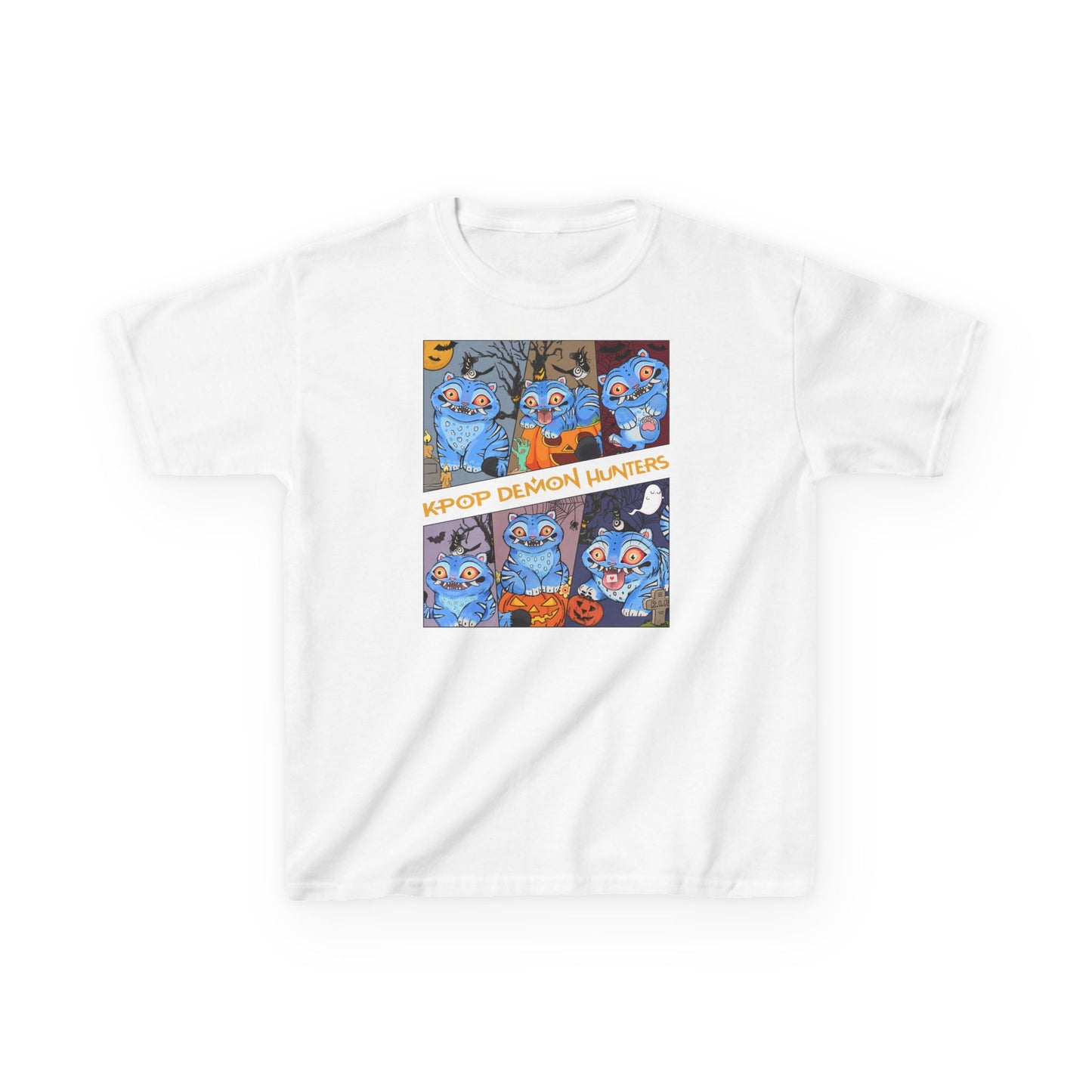 K-Pop Demon Hunters Halloween Kids Tee