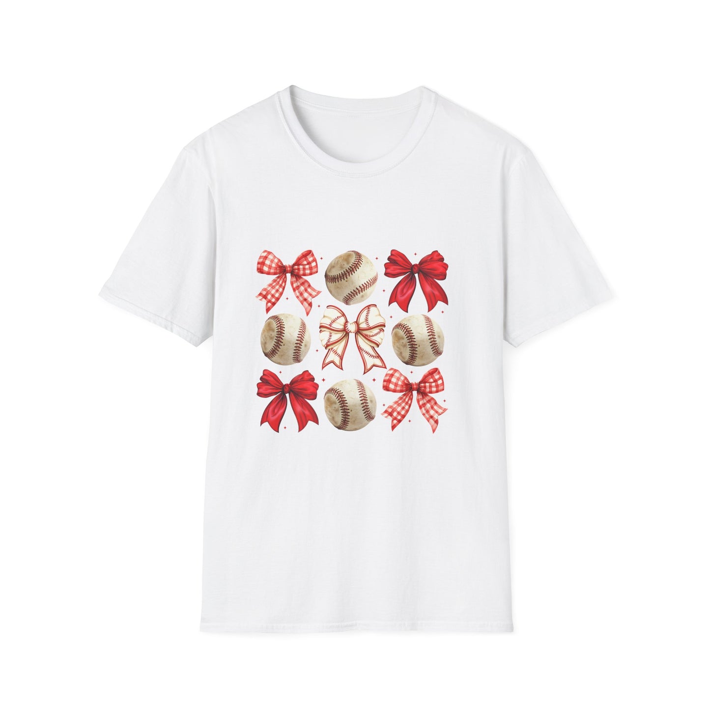 Baseball T-Shirt with Ribbons