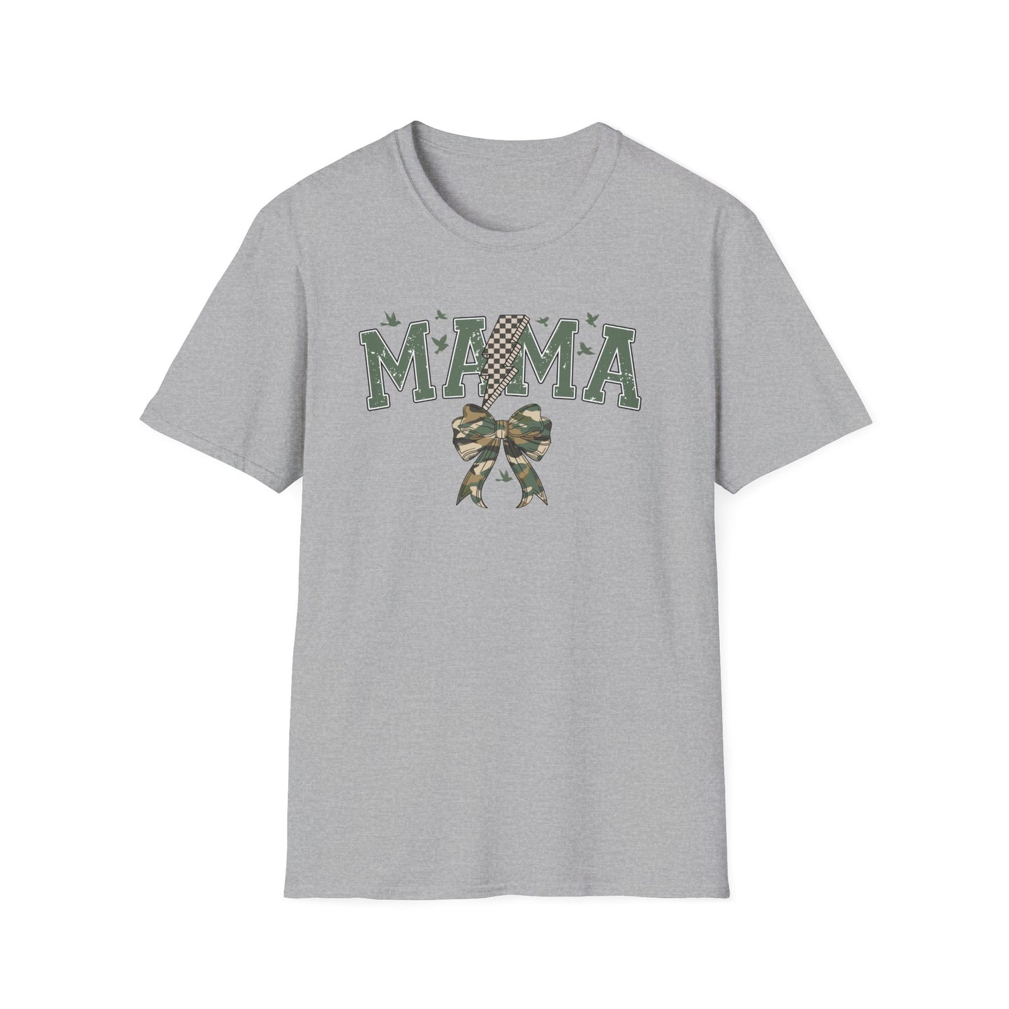 Mama Camo Bow T-Shirt
