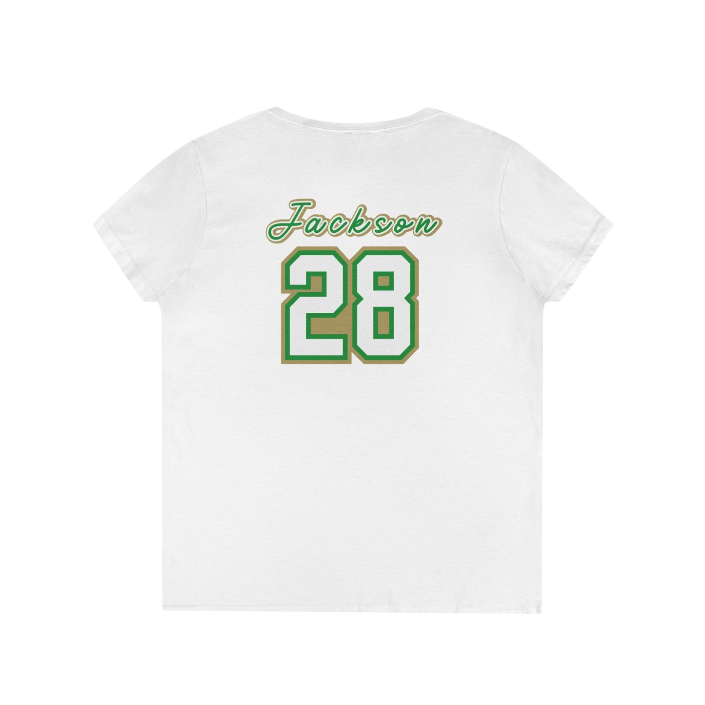 Buford Personalized Name and Number V-Neck Tshirt