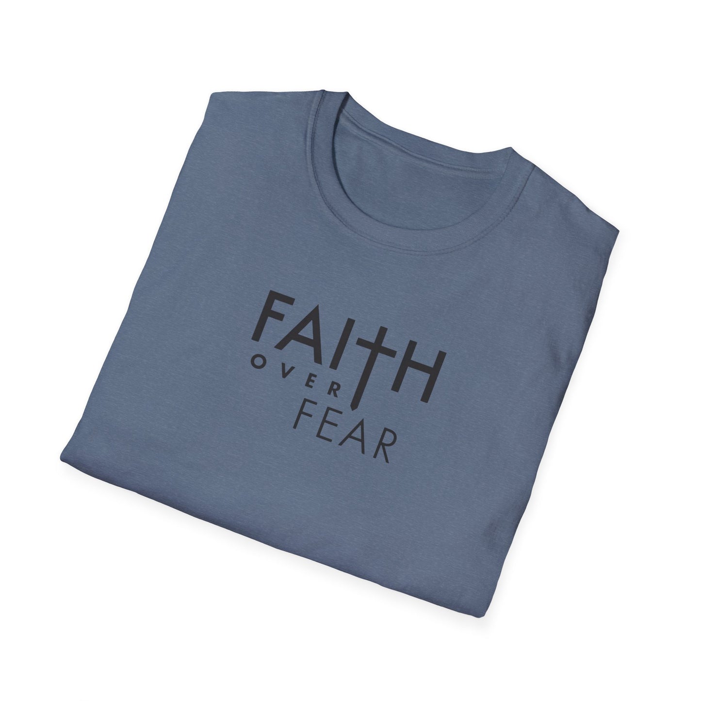 Faith Over Fear Unisex Softstyle T-Shirt