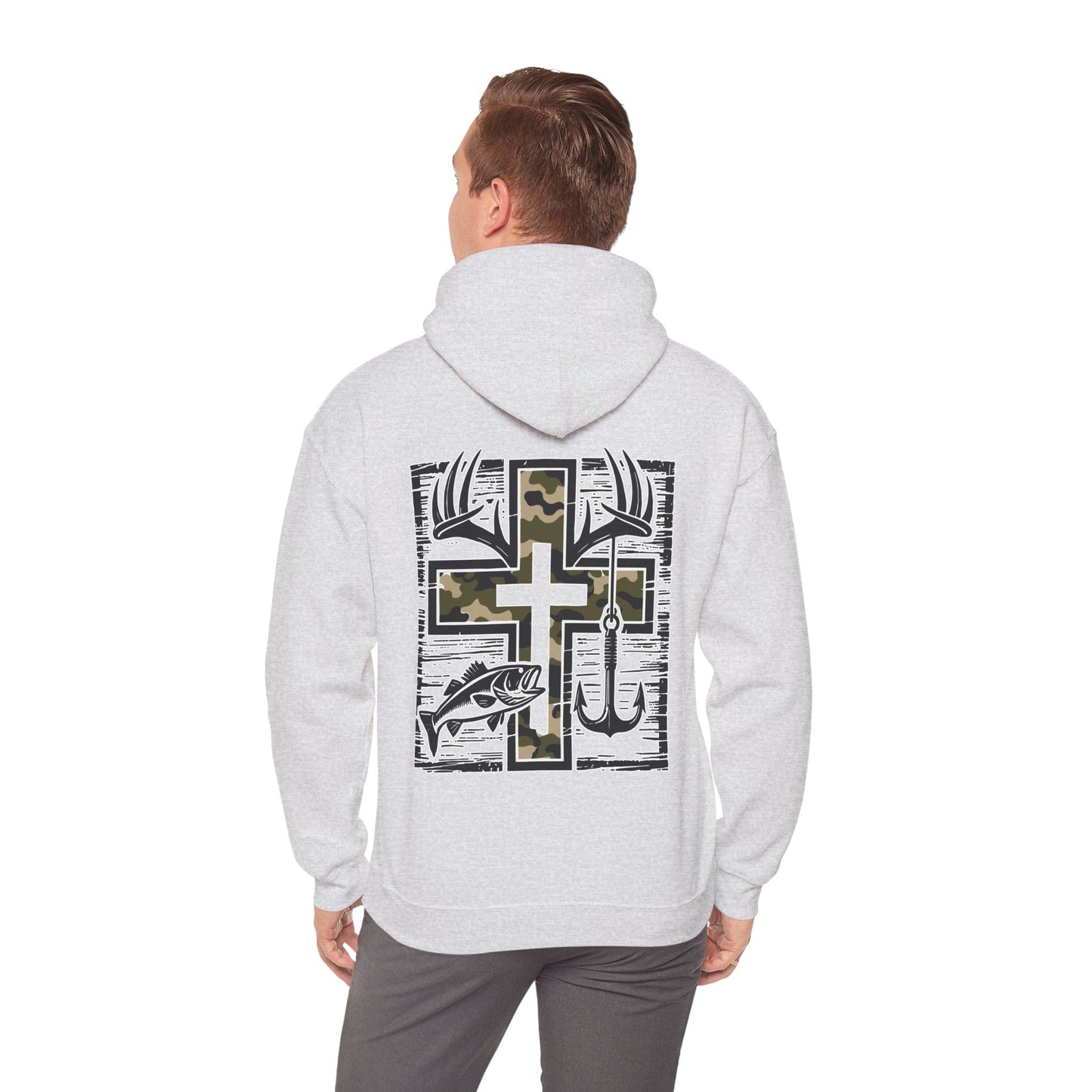 Faith-Inspired Fishing Hoodie