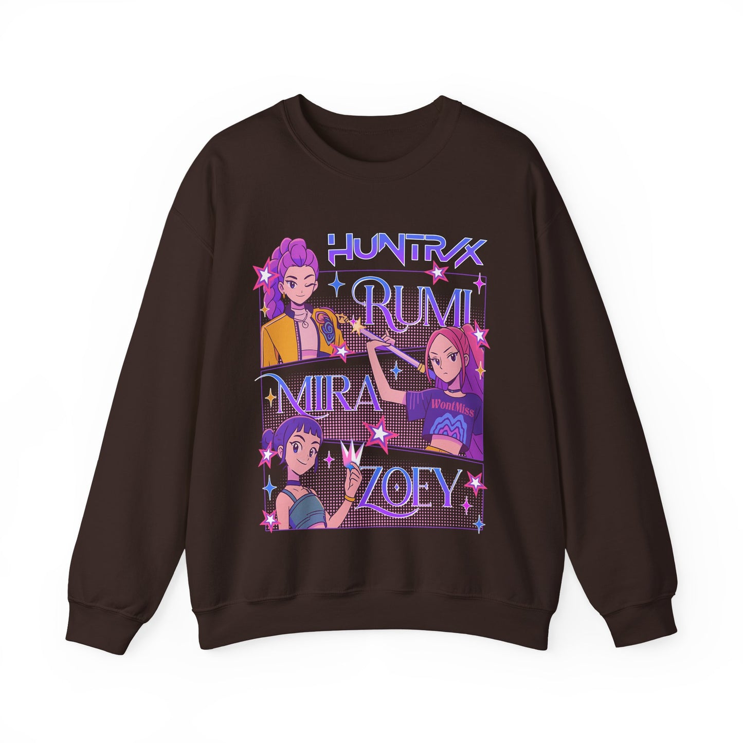 Kpop Huntrix Girls Crewneck Sweatshirt